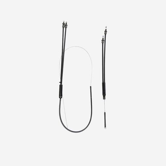 KIT CABLE ET GAINE BMX POUR FREIN U et V-BRAKE TAILLE S (guidon > à 640 mm).