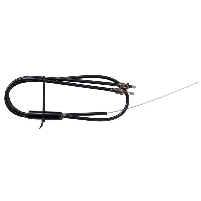 Cable et gaine de frein vélo cycle 5mm transmission arrière noir tête boule  longueur 1550 1750mm