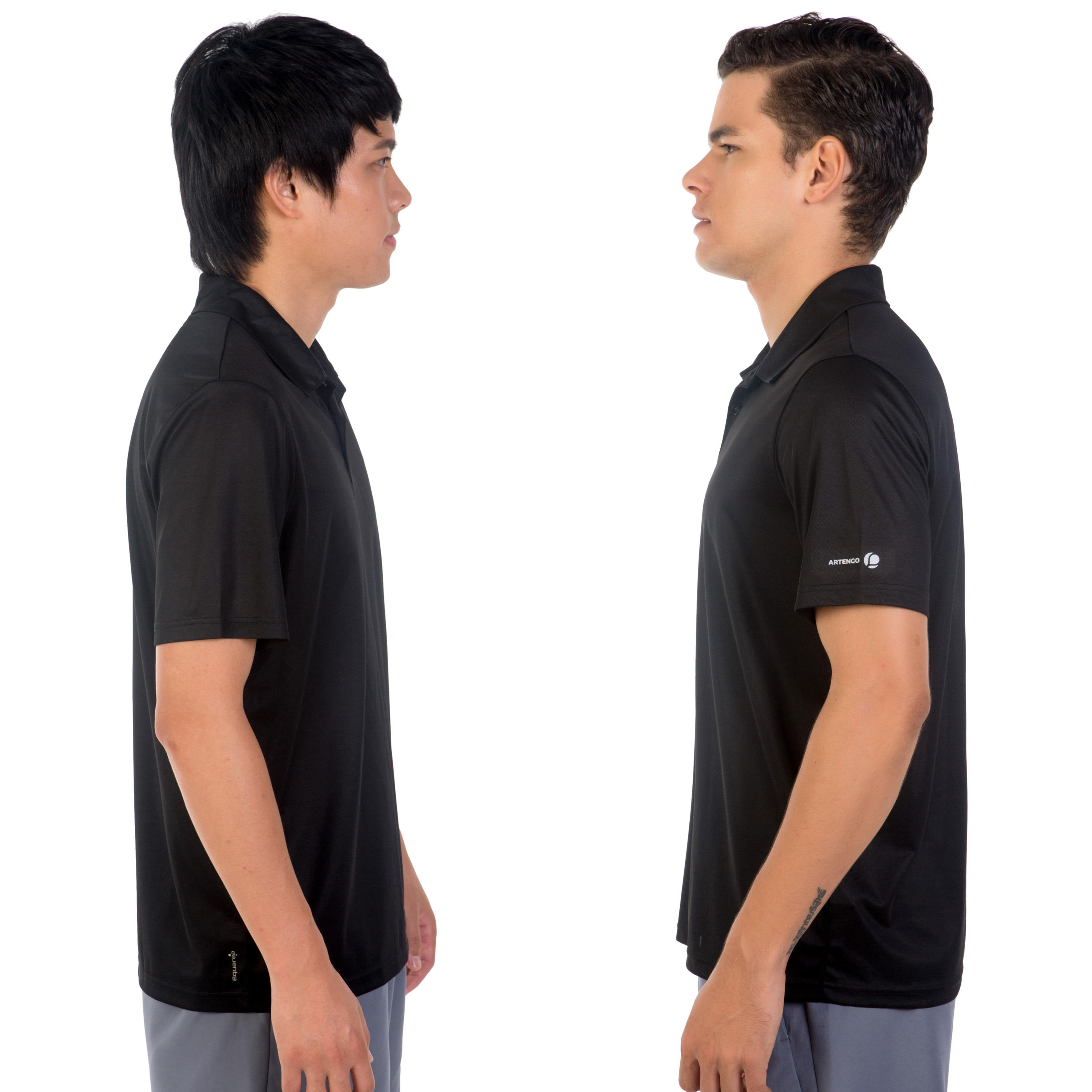 Dry 100 Tennis Polo Shirt - Black 3/7