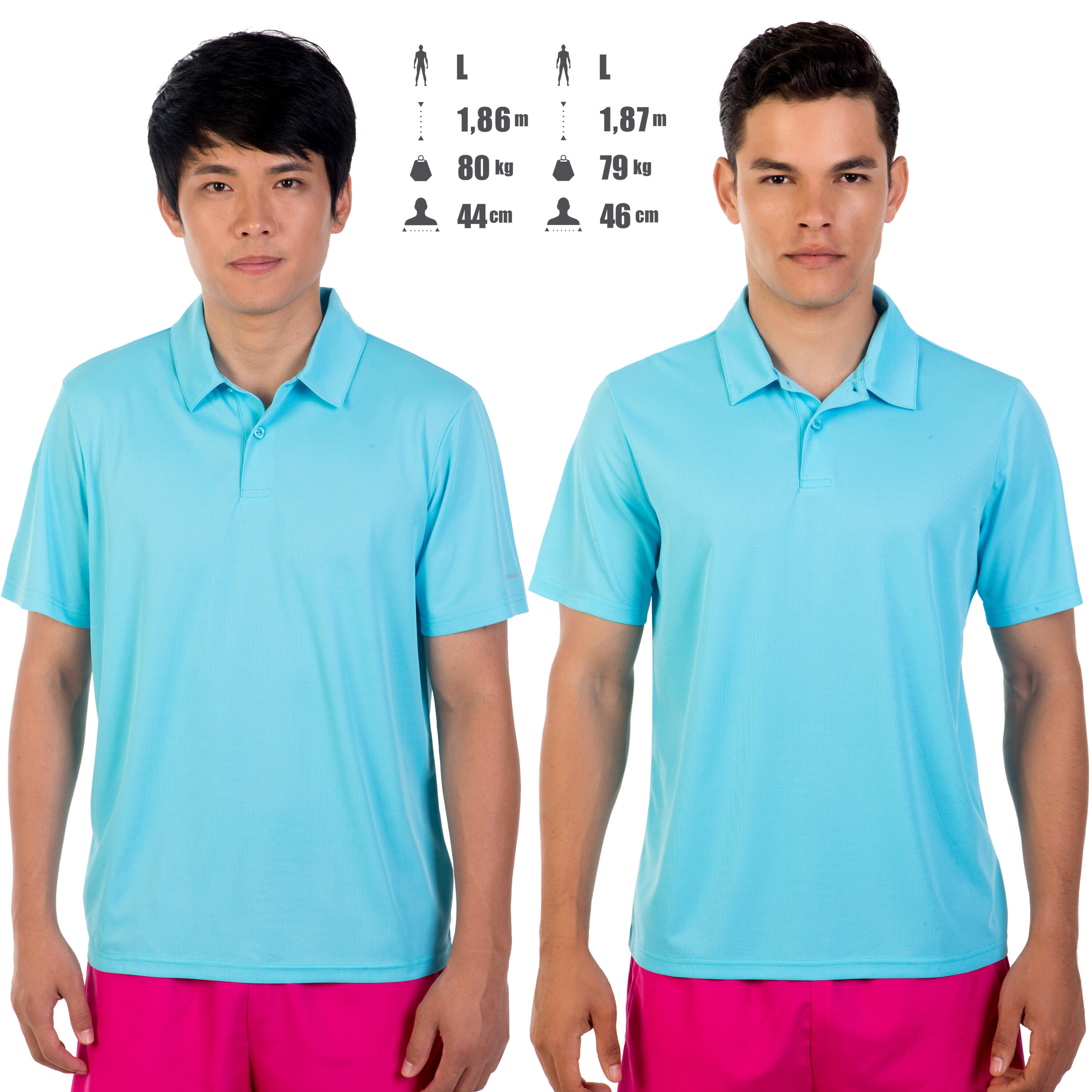 Dry 100 Tennis Polo Shirt - Blue 2/8