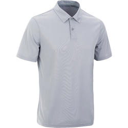 POLO TENNIS DRY 100 HOMME GRIS
