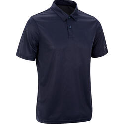 Polo de Tenis DRY 100 Hombre Azul Marino