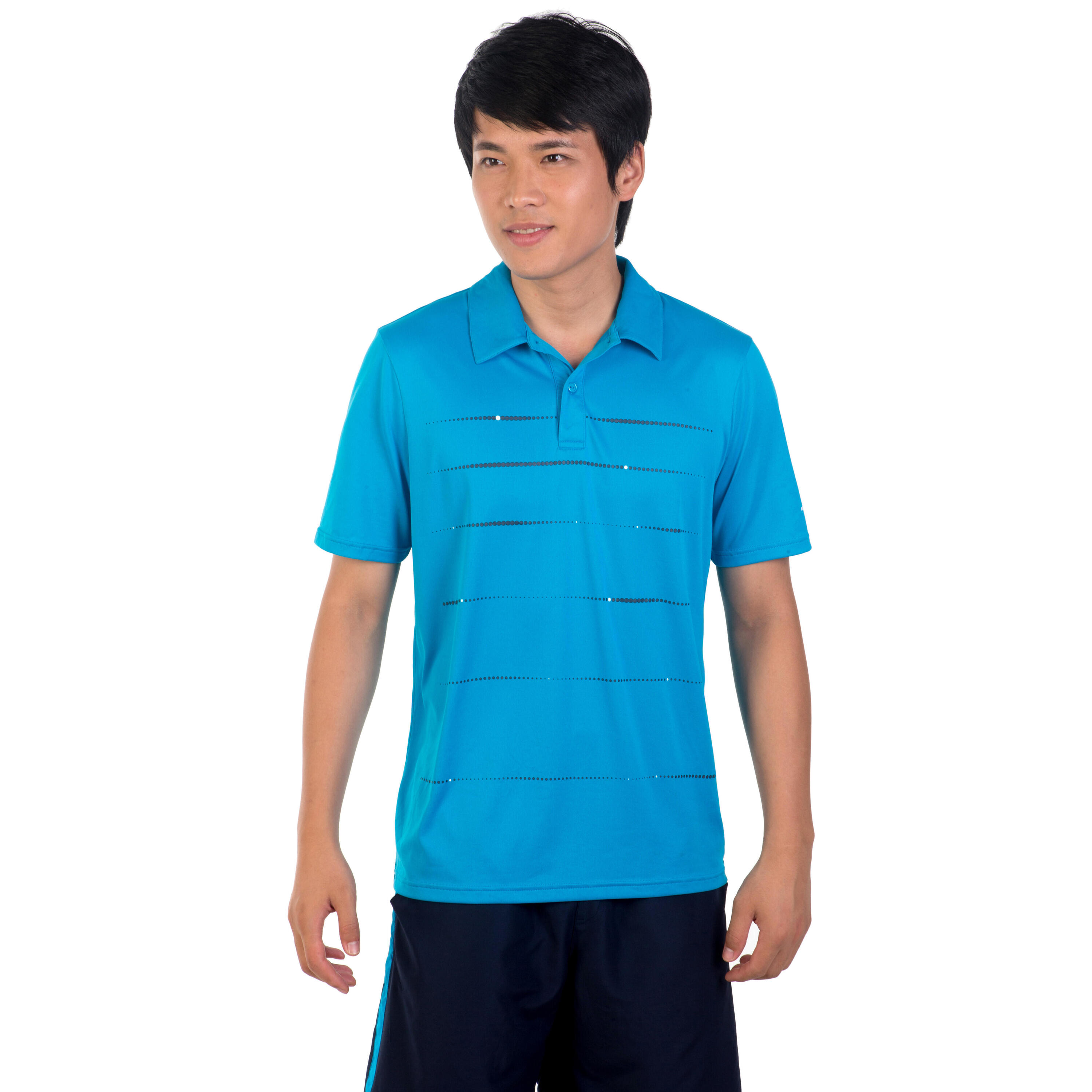 730 Tennis Badminton Padel Table Tennis Squash Polo Shirt - Blue 5/5
