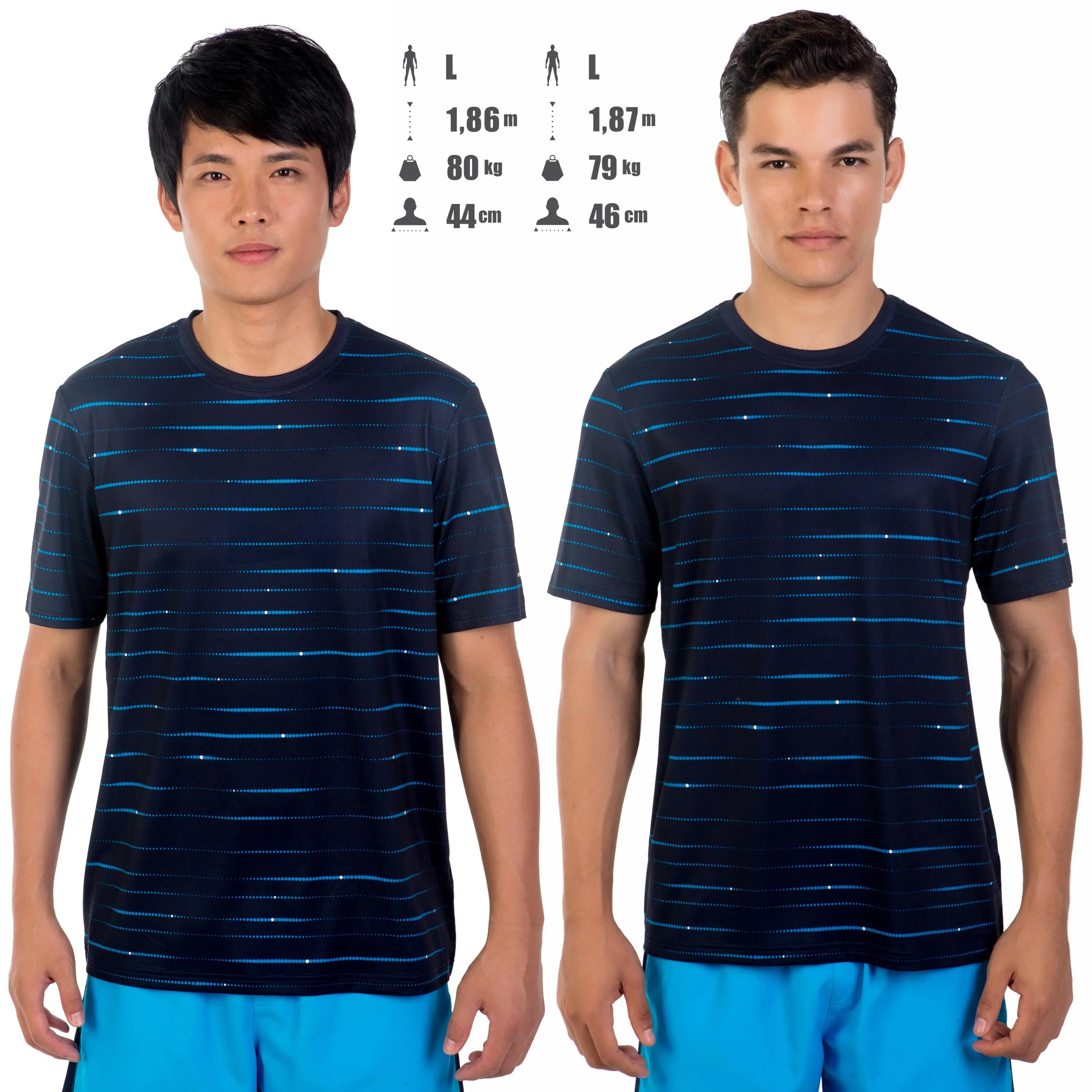 730 Tennis Badminton Padel Table Tennis Squash T-Shirt - Navy Blue 2/7