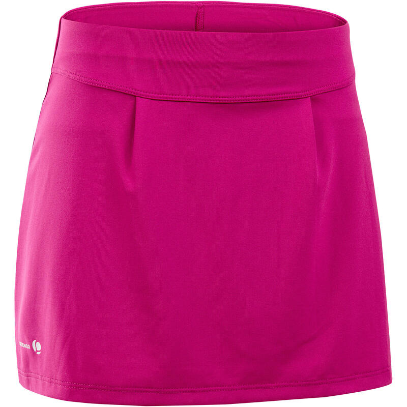 Tennisrokje voor meisjes TSK 100 marineblauw