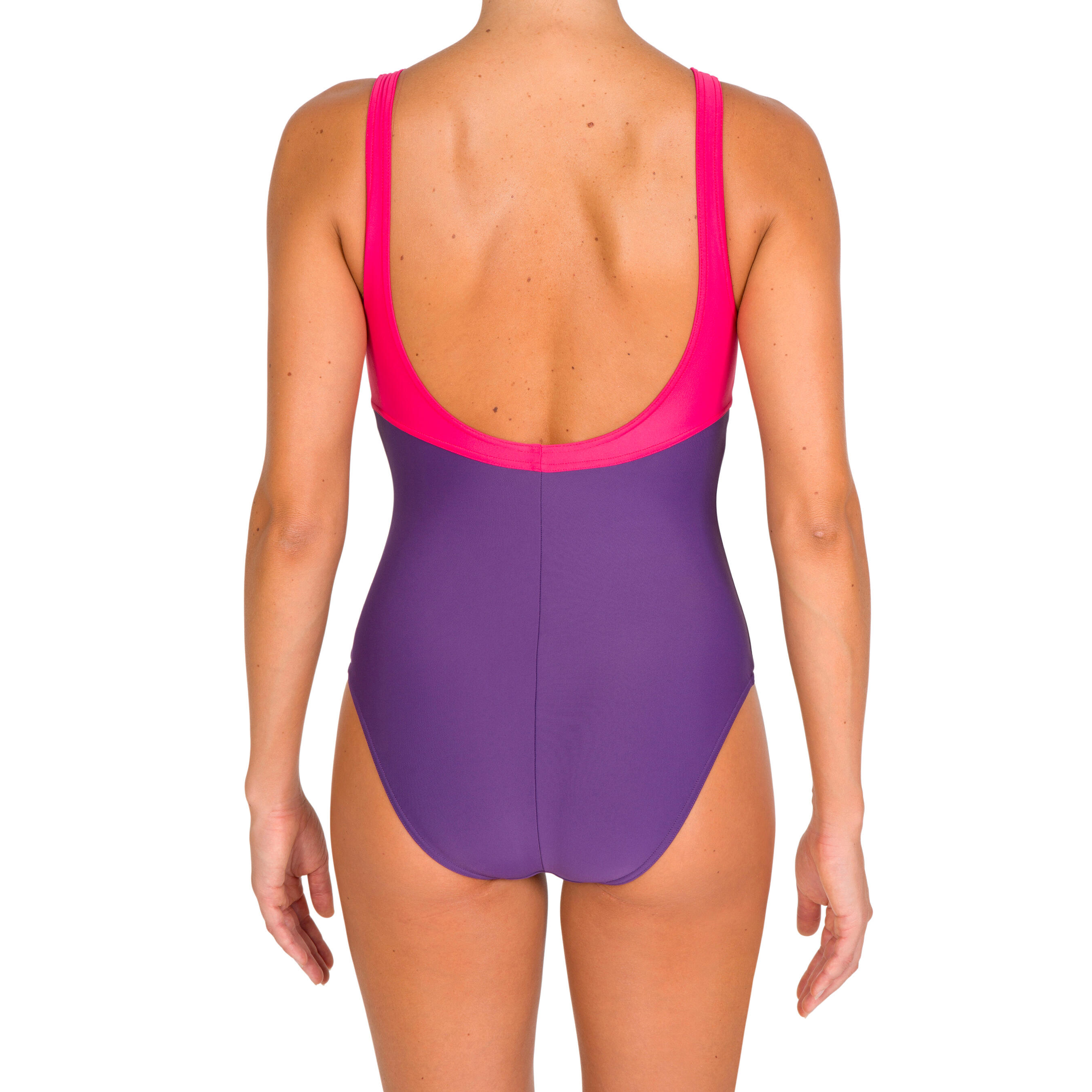 Loran women's one-piece swimsuit - Purple Pink 6/11