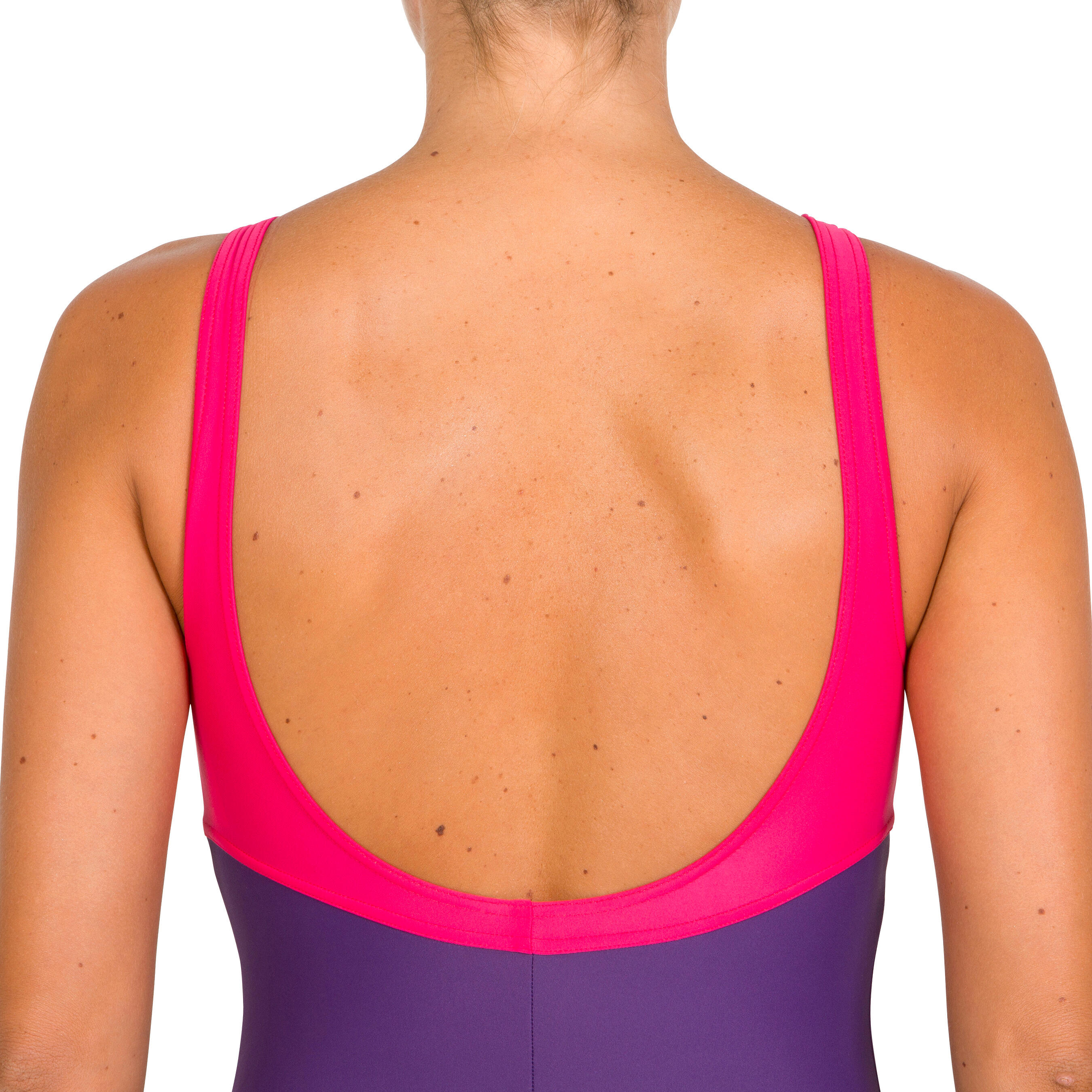 Loran women's one-piece swimsuit - Purple Pink 10/11
