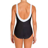 Women's 1-piece Swimsuit Karli Black White