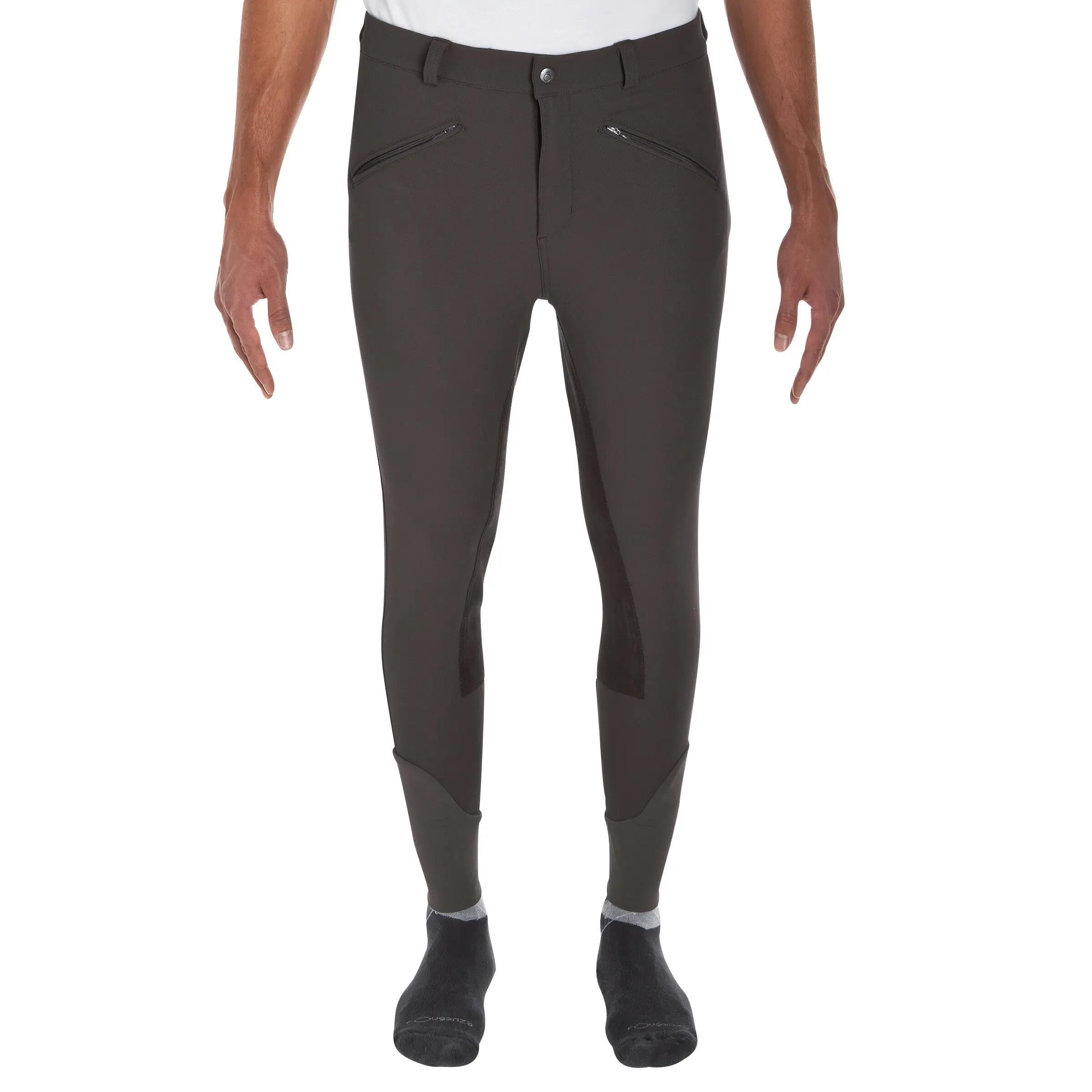 Training Full Seat Horse Riding Jodhpurs - Brown 2/13