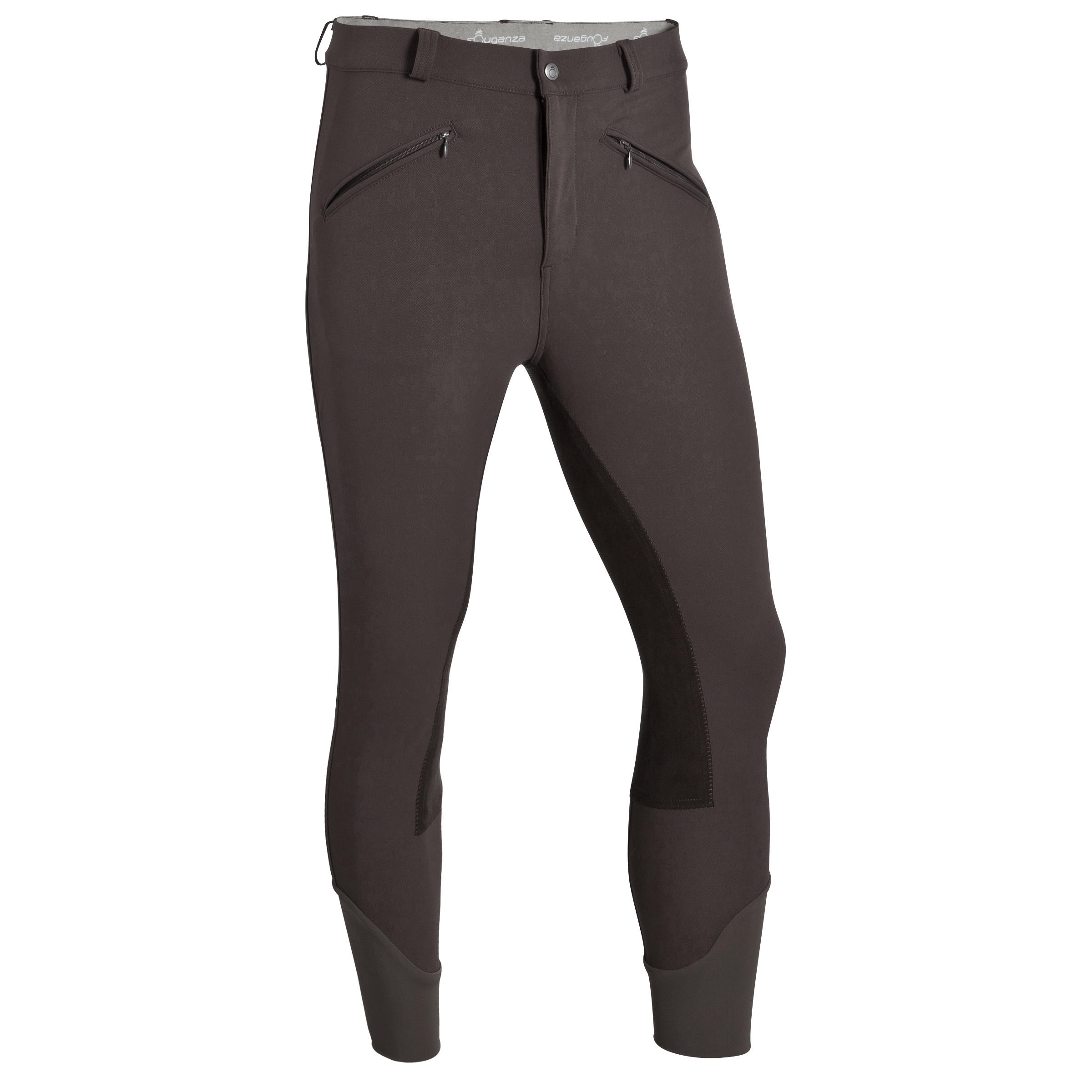 Training Full Seat Horse Riding Jodhpurs - Brown 1/13