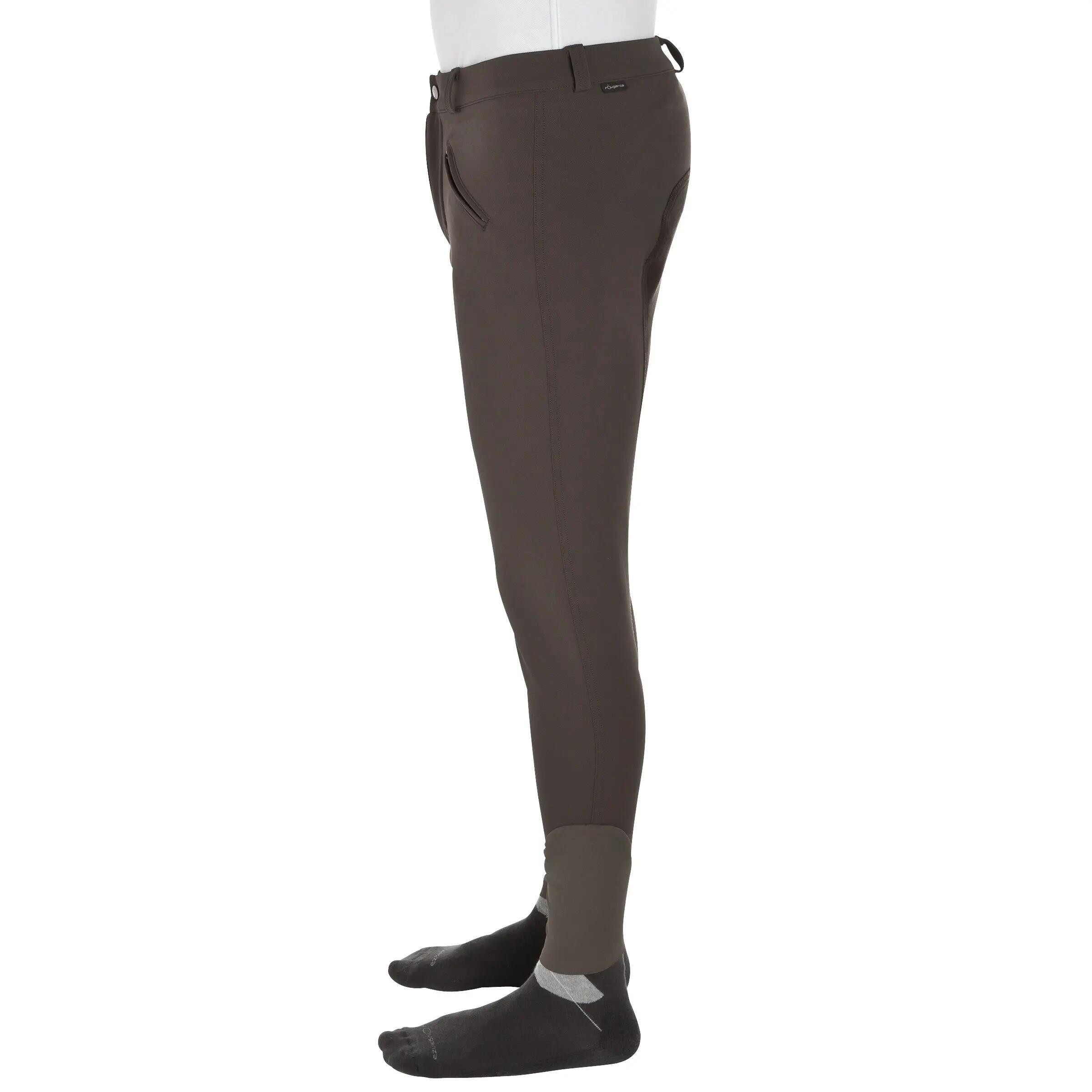 Training Full Seat Horse Riding Jodhpurs - Brown 3/13