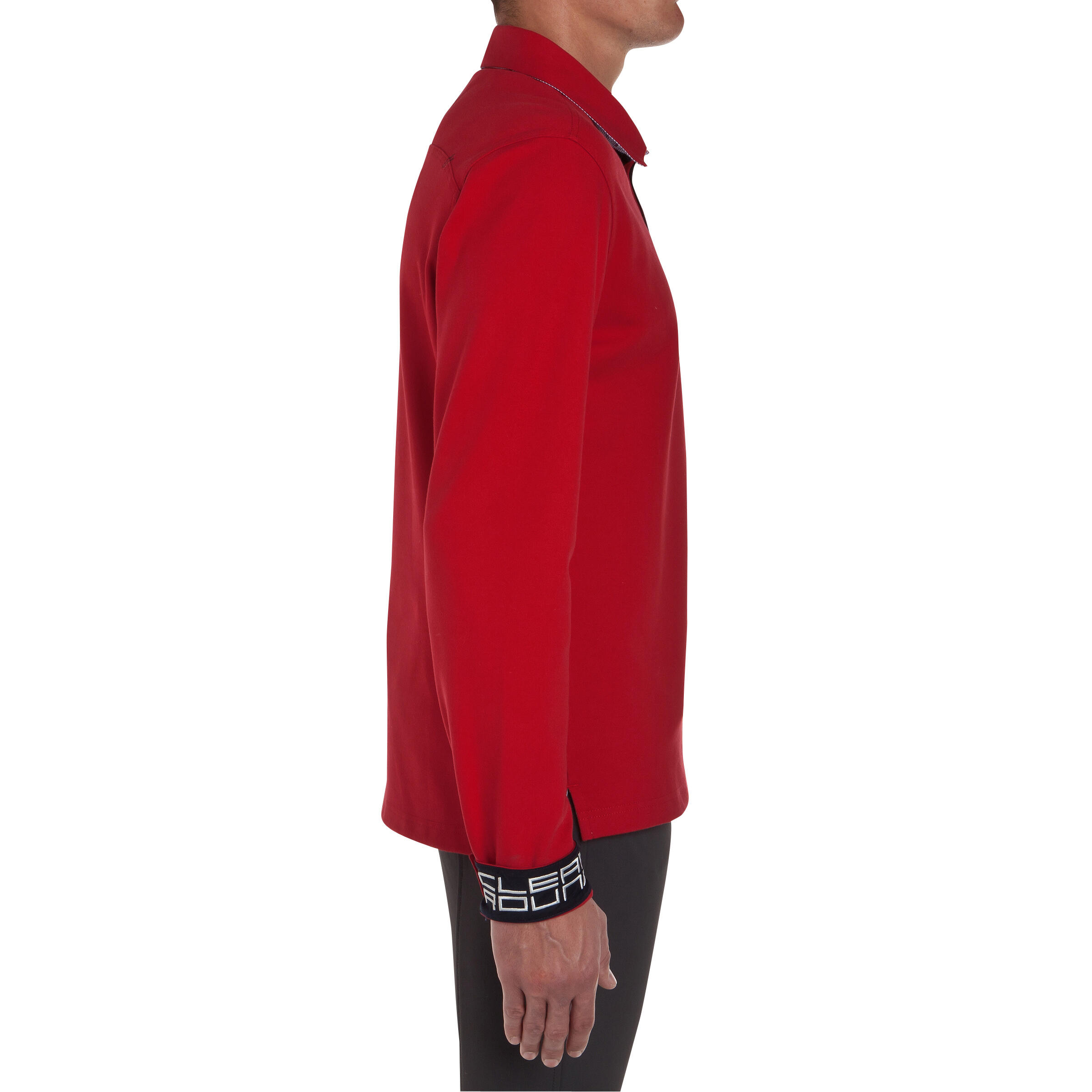 Blason Long-Sleeved Horse Riding Polo - Red 4/16