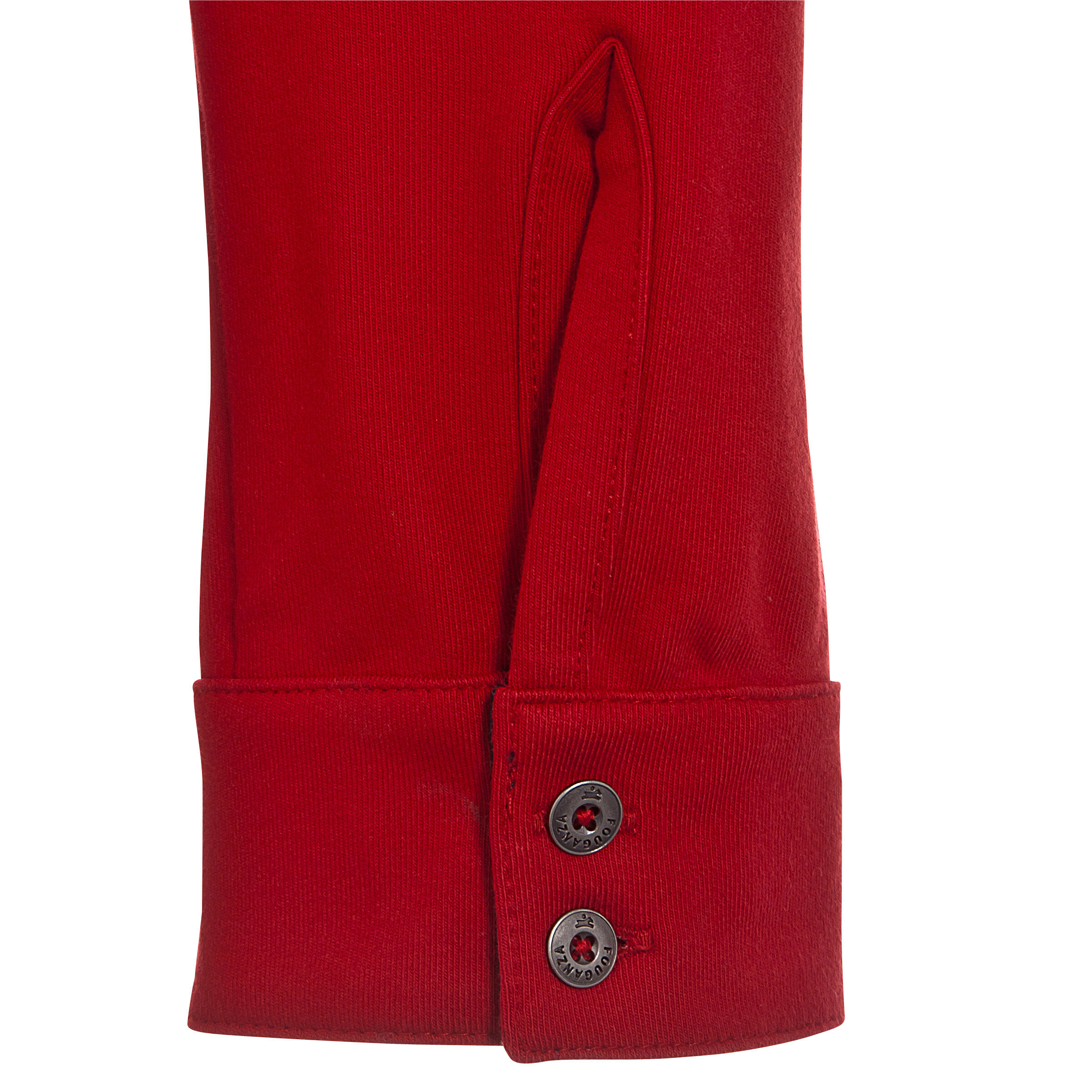 Blason Long-Sleeved Horse Riding Polo - Red 15/16
