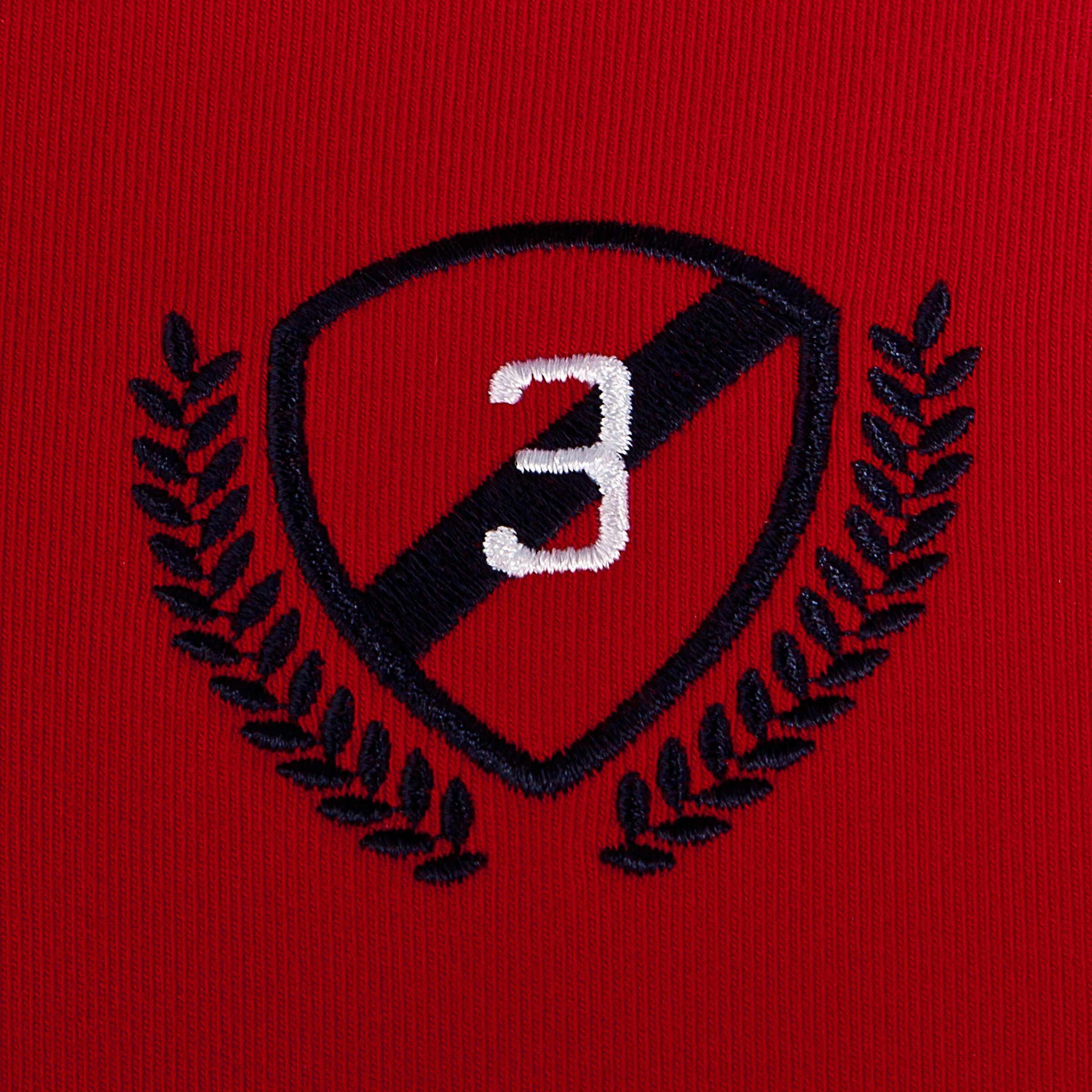 Blason Long-Sleeved Horse Riding Polo - Red 11/16