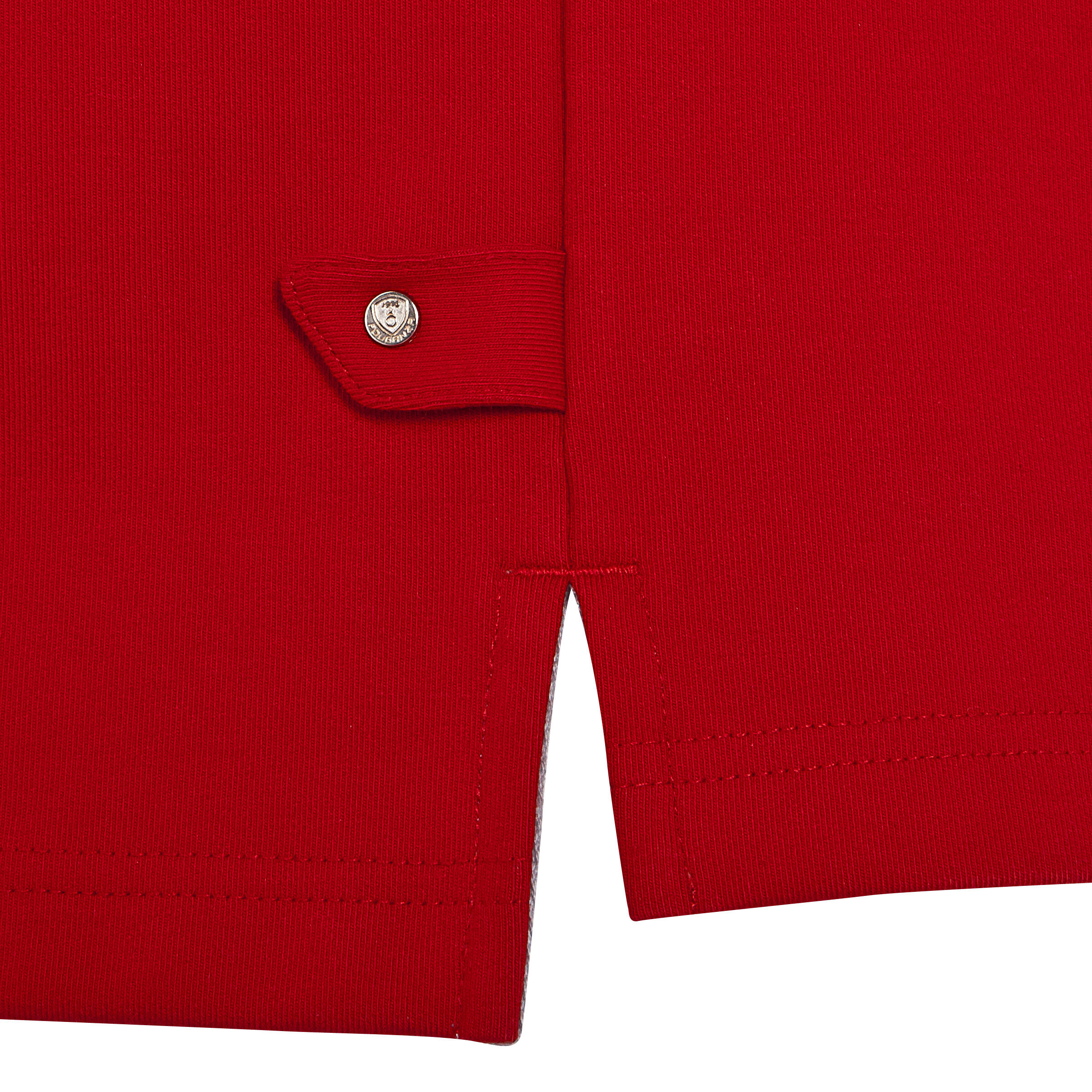 Blason Long-Sleeved Horse Riding Polo - Red 14/16