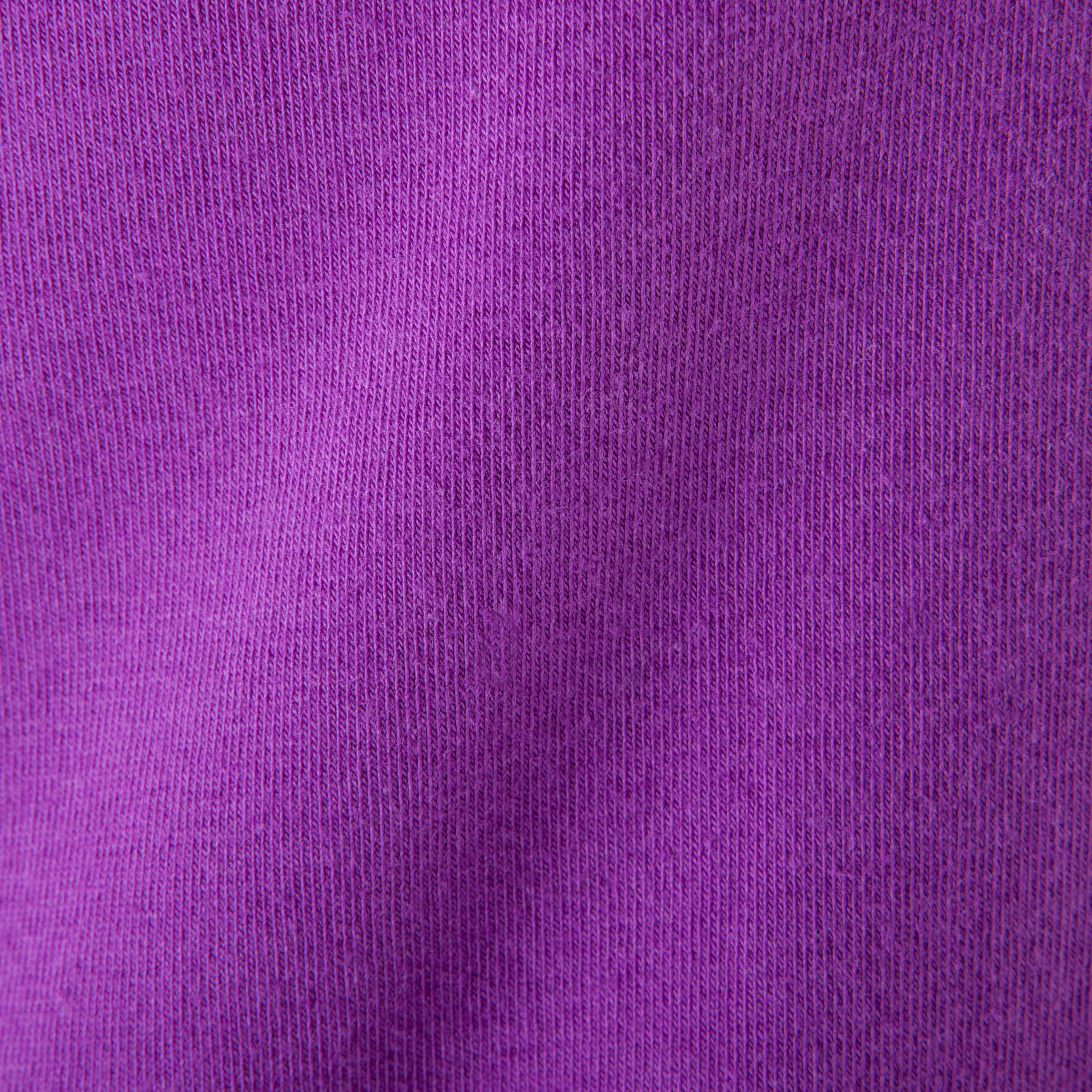 Women's Gentle Gymnastics and Yoga Basic Organic Cotton Jersey Tank Top - Purple 8/11