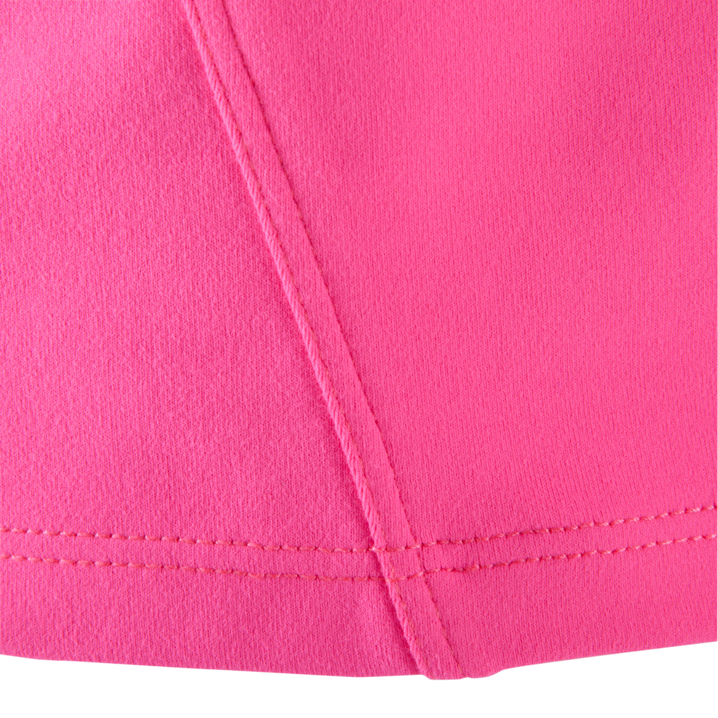 Breathe Girls' Gym Print T-Shirt - Pink 10/11