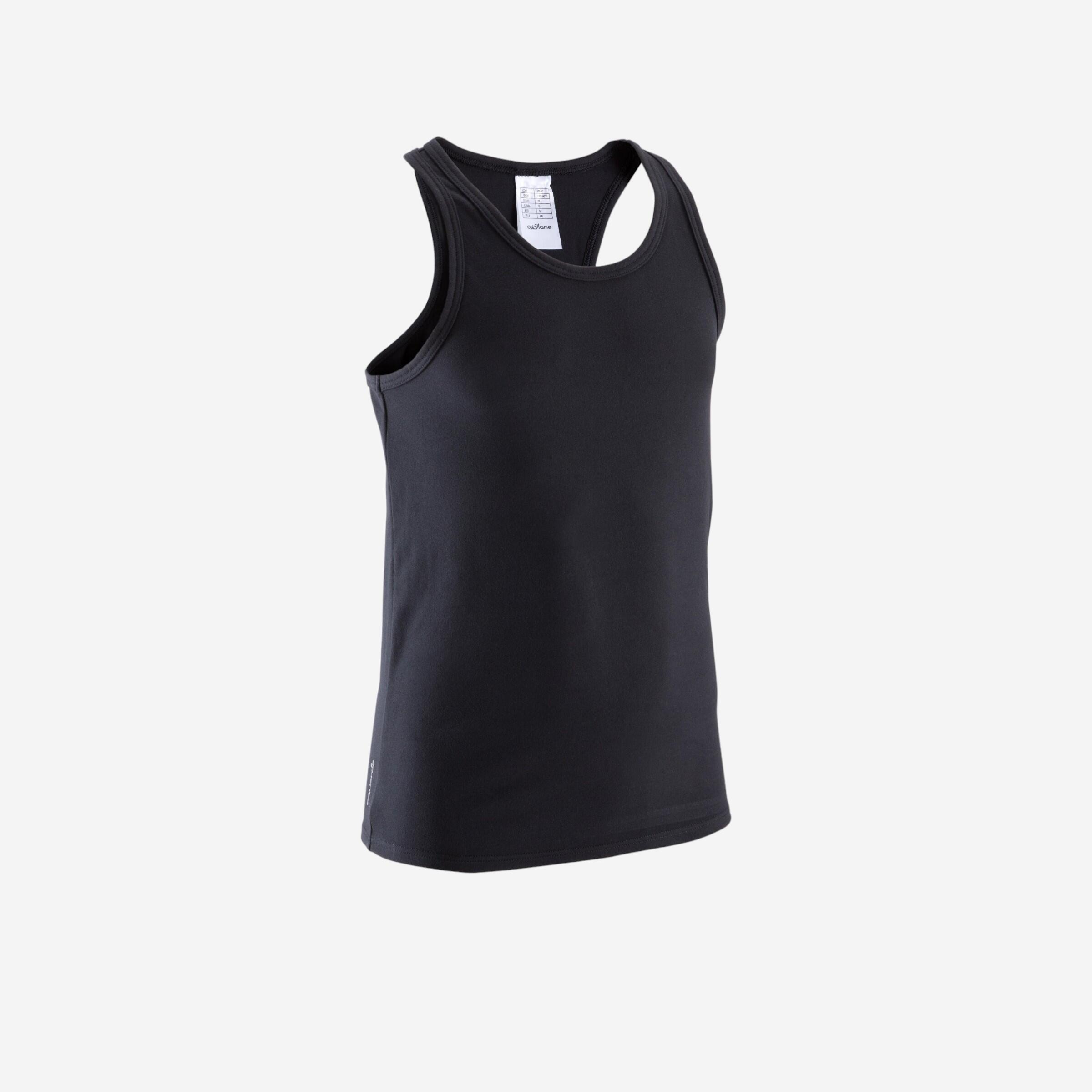 Debardeur Gym My Little Top noir Decathlon
