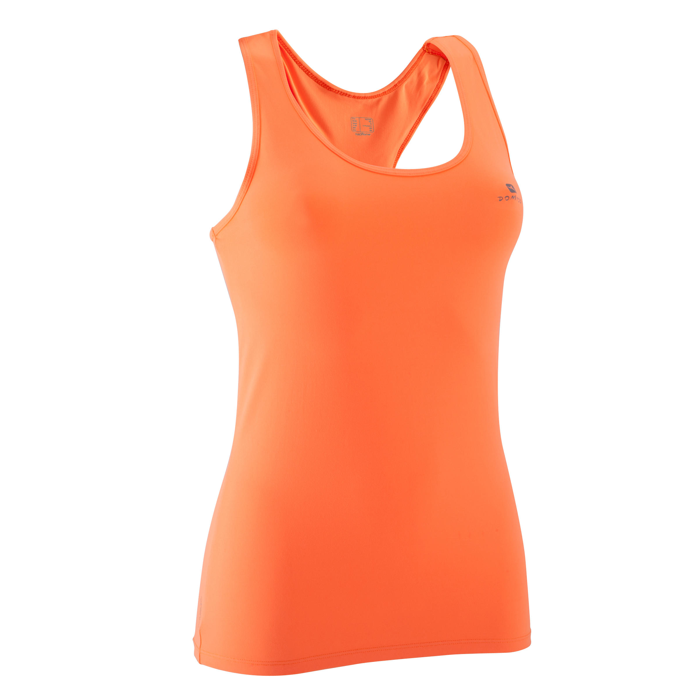 Energy My Top Women's Fitness Tank Top - Neon Orange 1/13