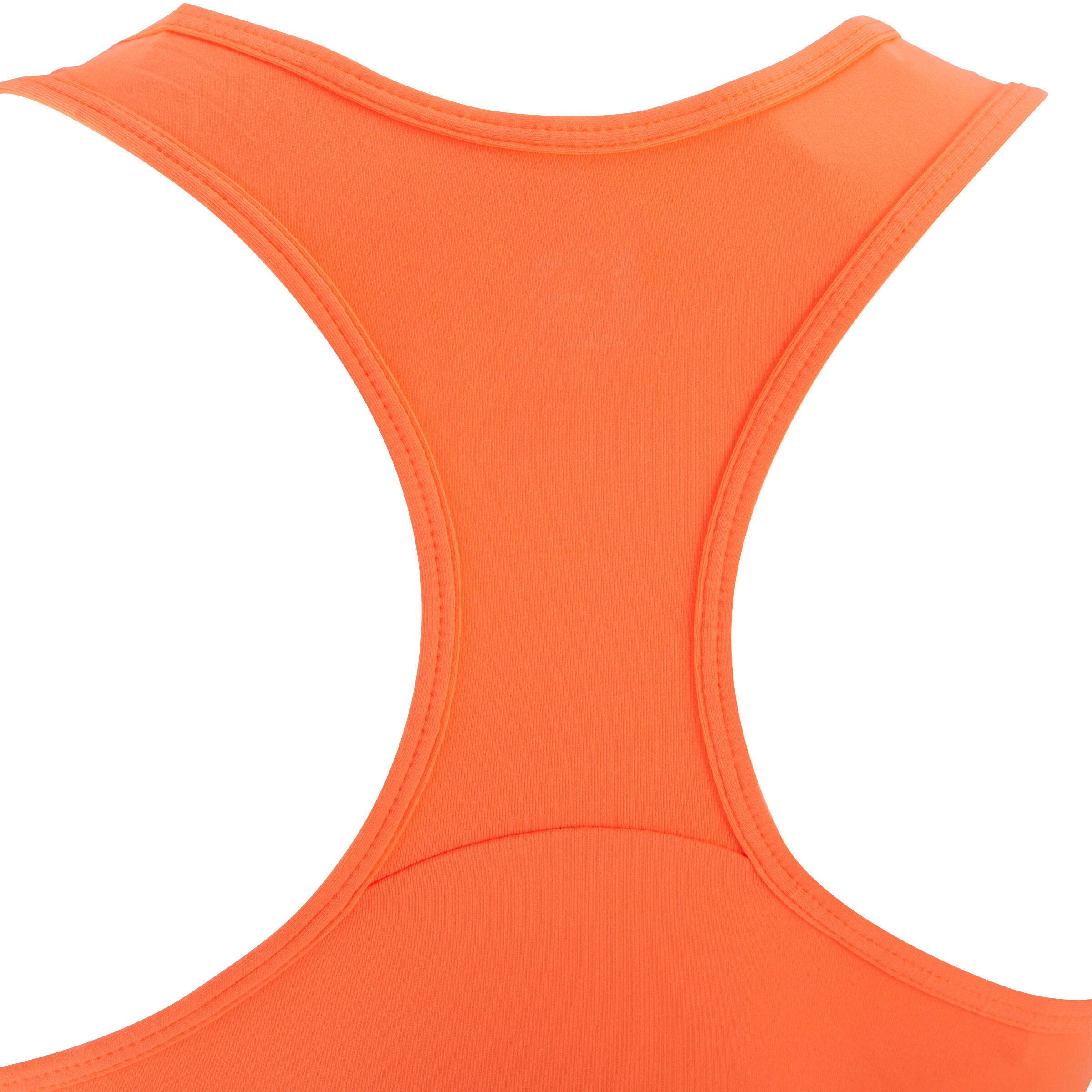 Energy My Top Women's Fitness Tank Top - Neon Orange 7/13