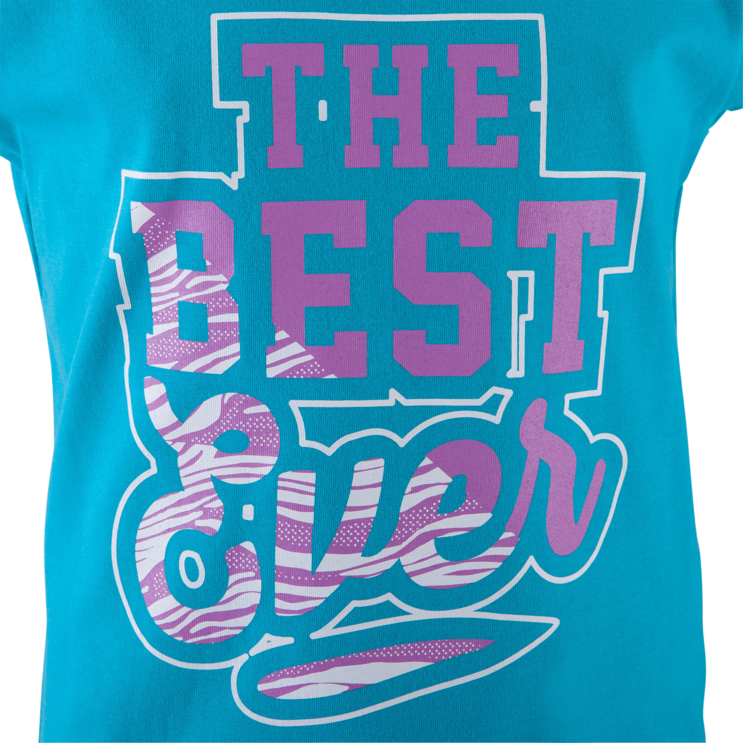 Girls' Gym T-shirt - Blue 2/12
