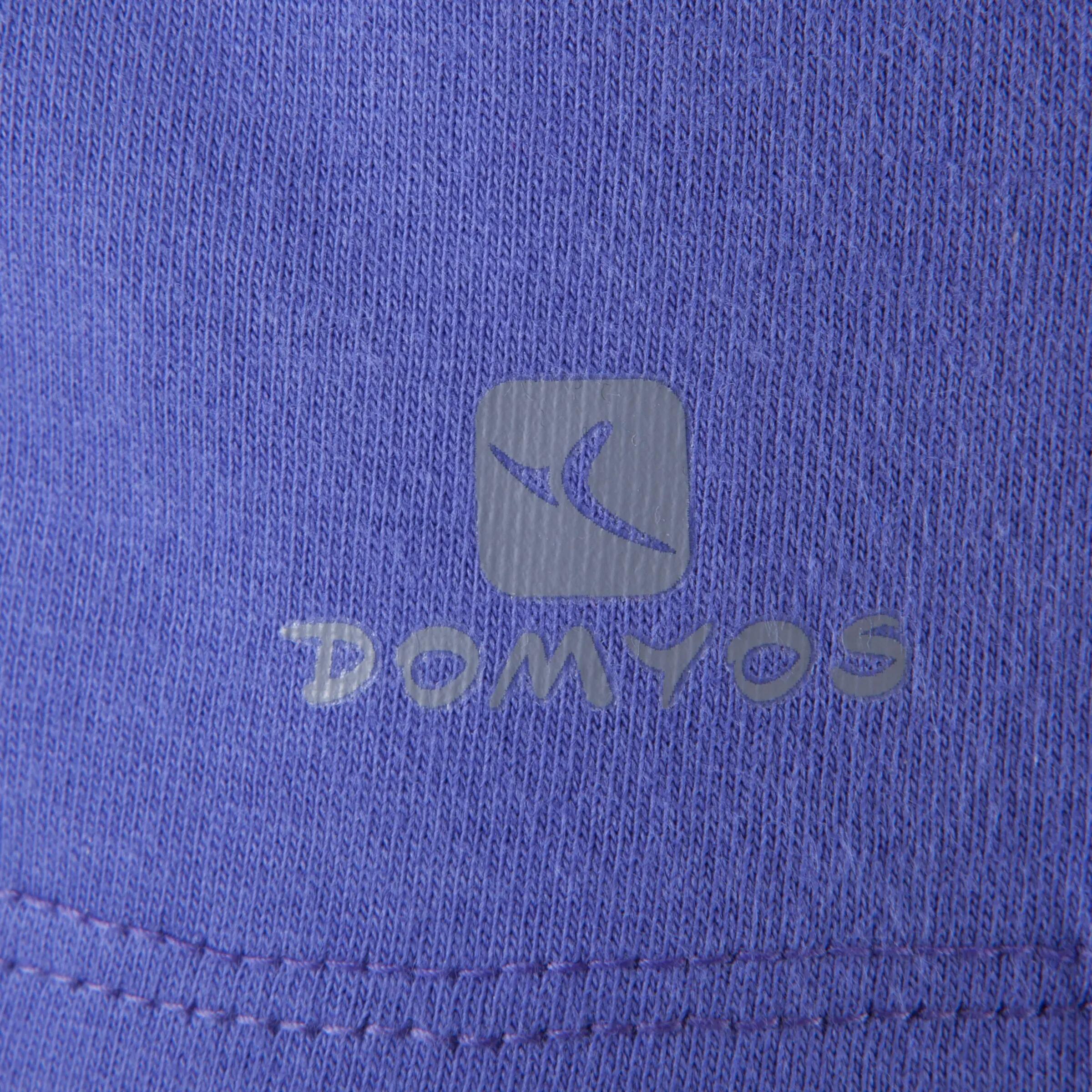 Girls' Gym T-shirt - Purple 7/12
