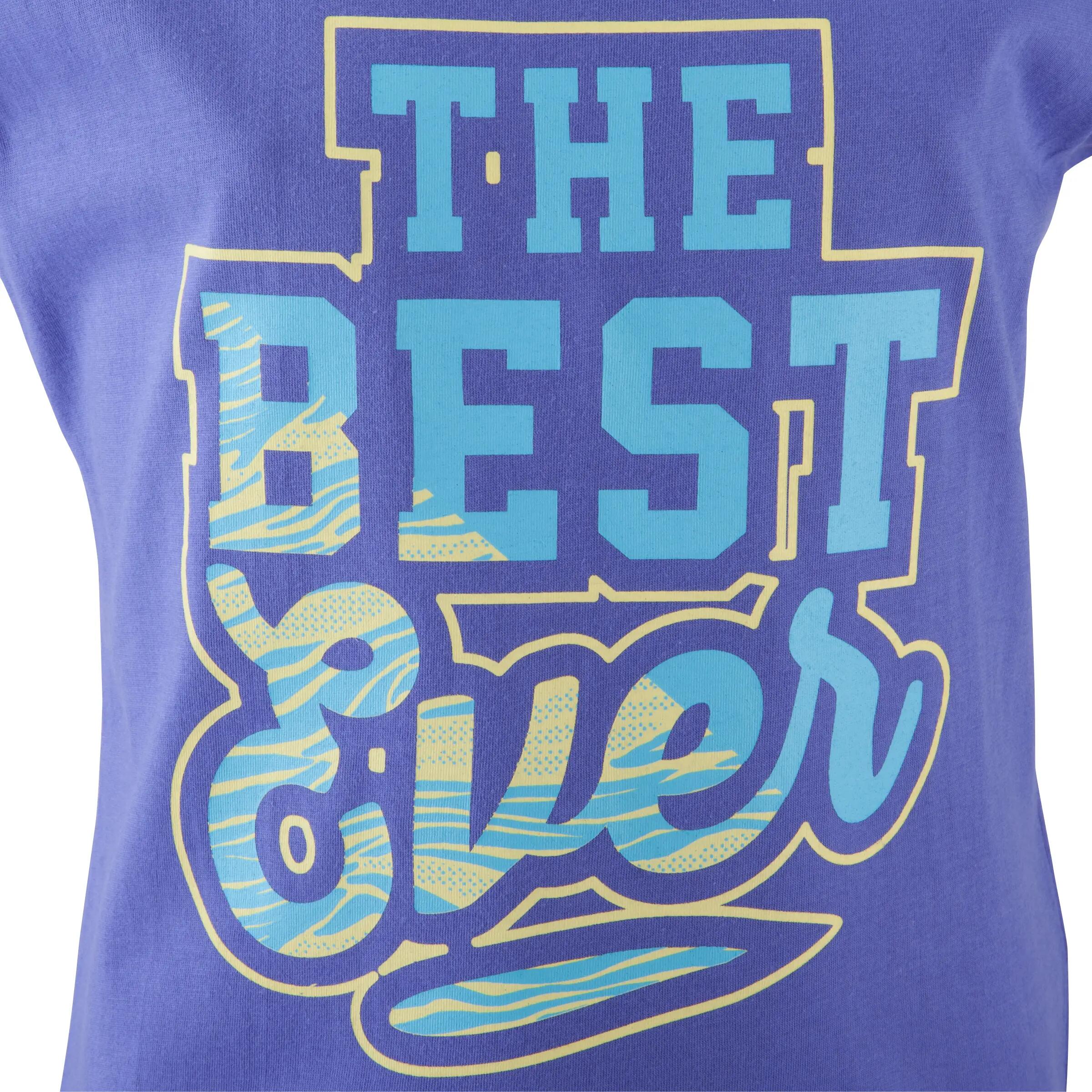 Girls' Gym T-shirt - Purple 2/12