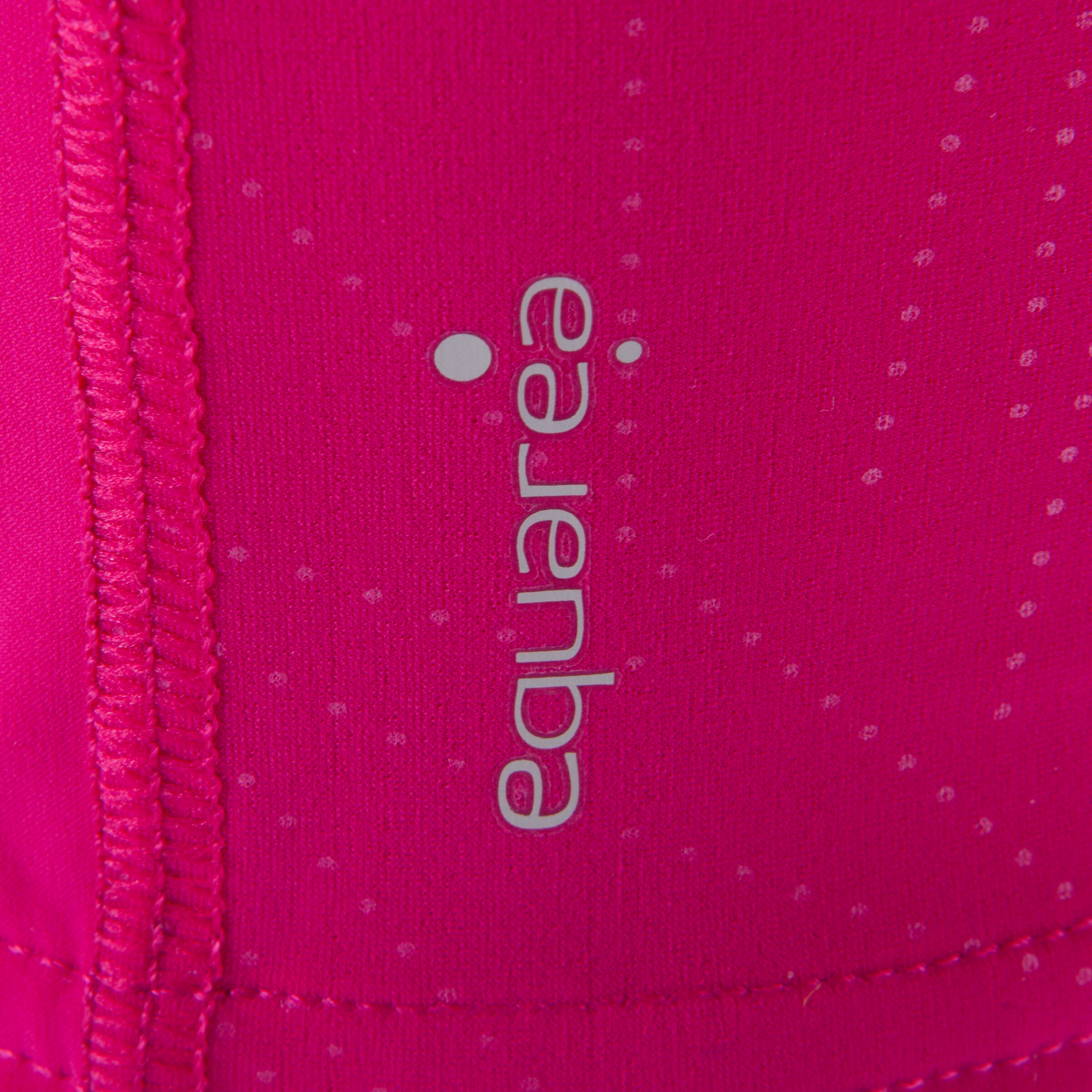 Breathe Booster Women's Fitness 7/8 Leggings - Pink/Neon Yellow 10/12