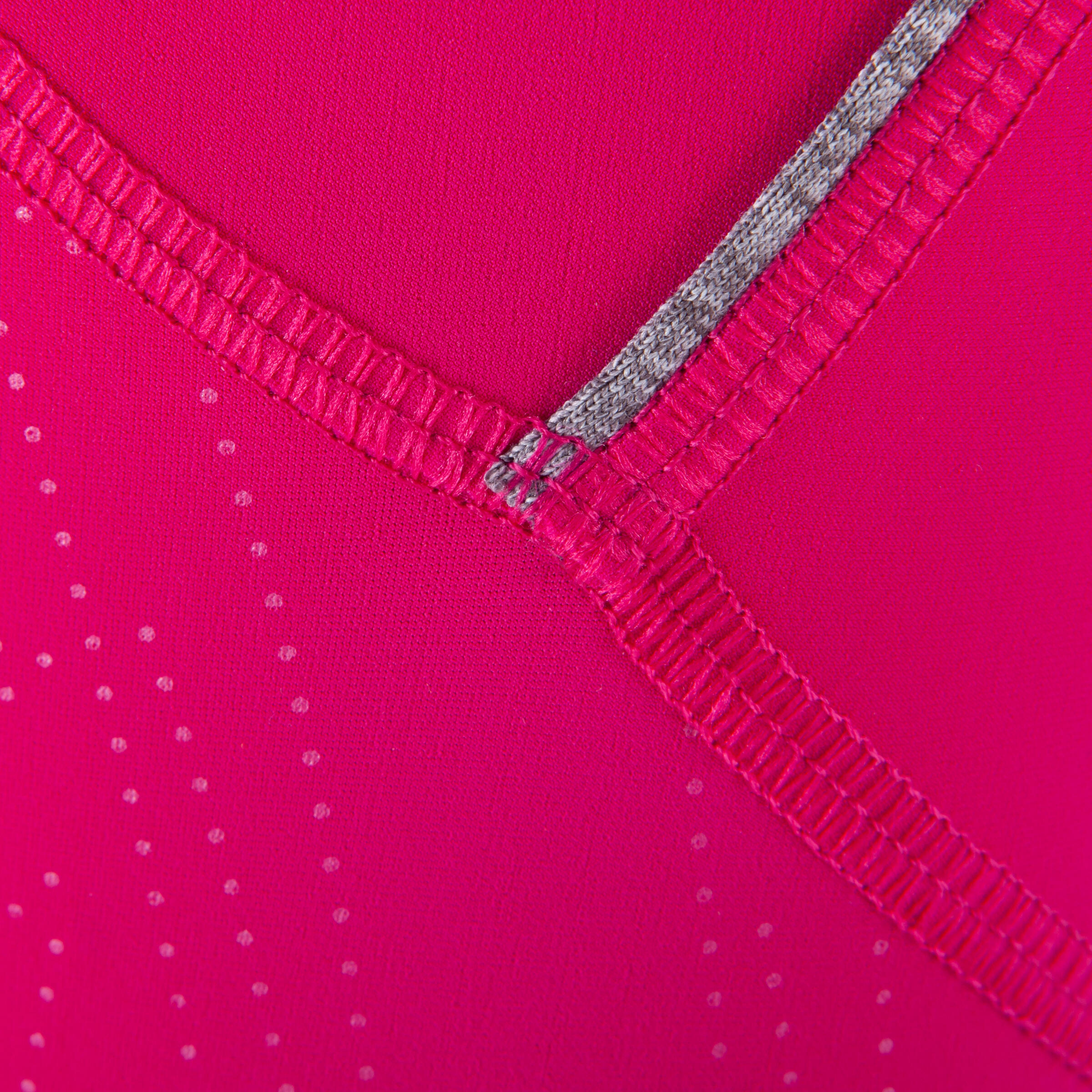 Breathe Booster Women's Fitness 7/8 Leggings - Pink/Neon Yellow 8/12