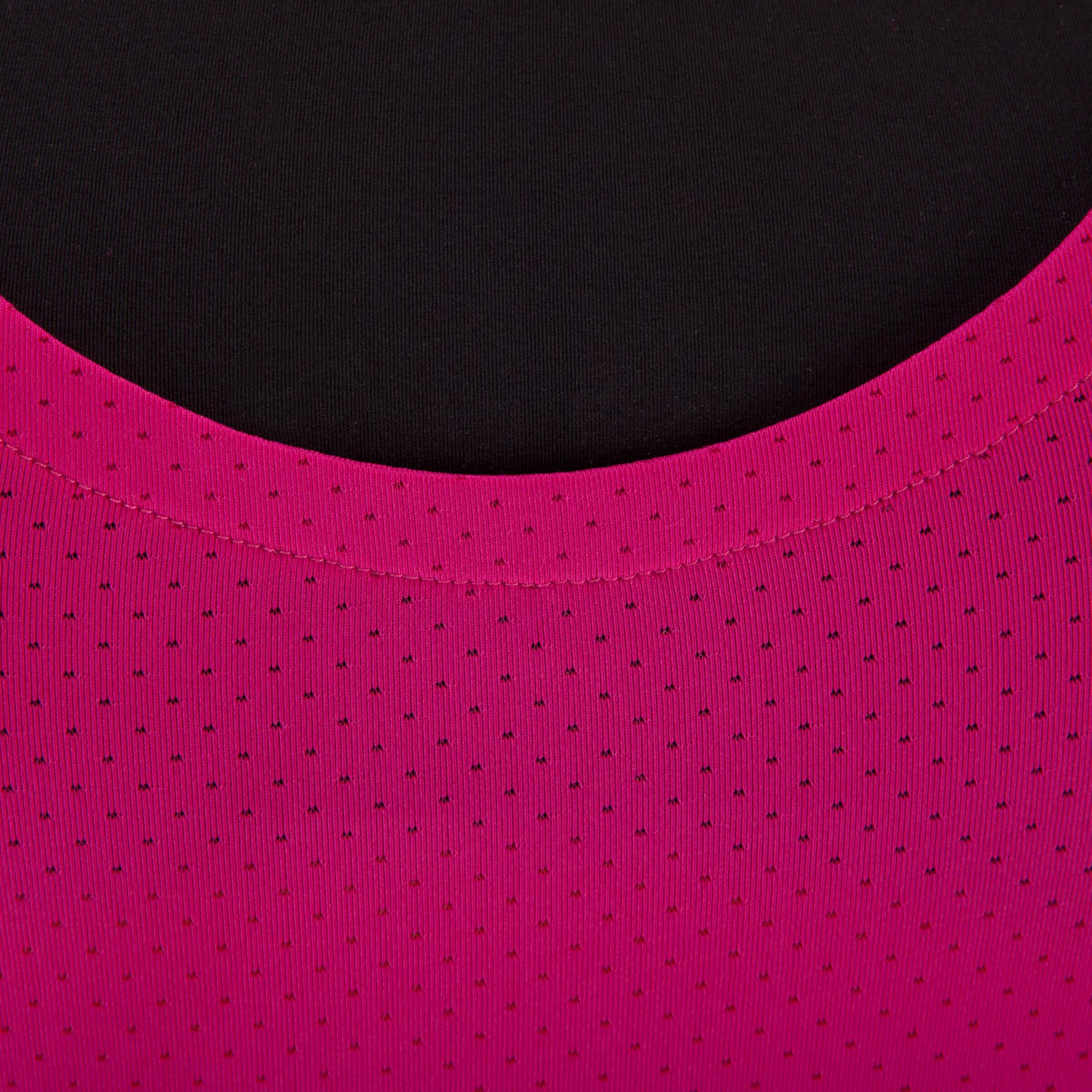 Breathe Booster Women's Fitness Tank Top - Pink Black 11/14