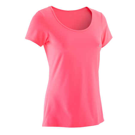 Energy Women's Fitness T-Shirt - Neon Pink