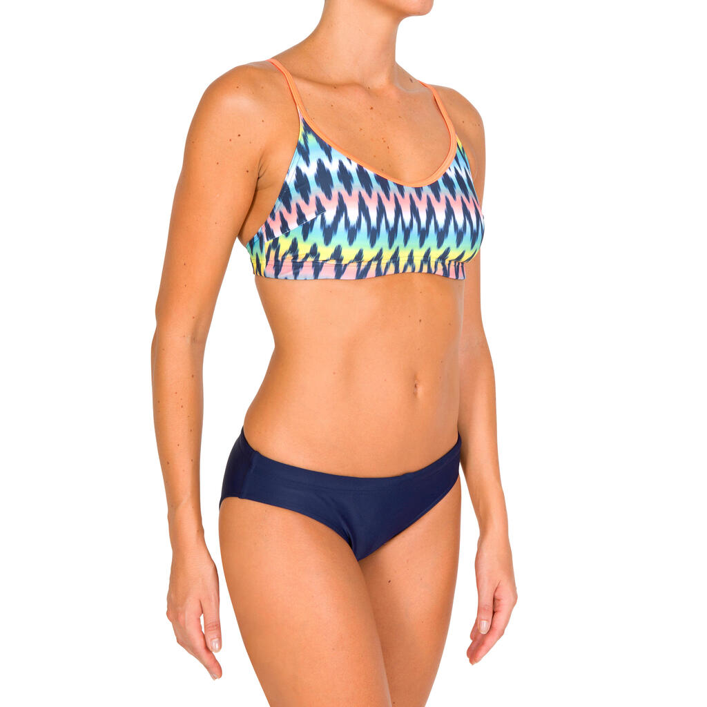 Sportbikini Oberteil Riana Allevro Damen blau