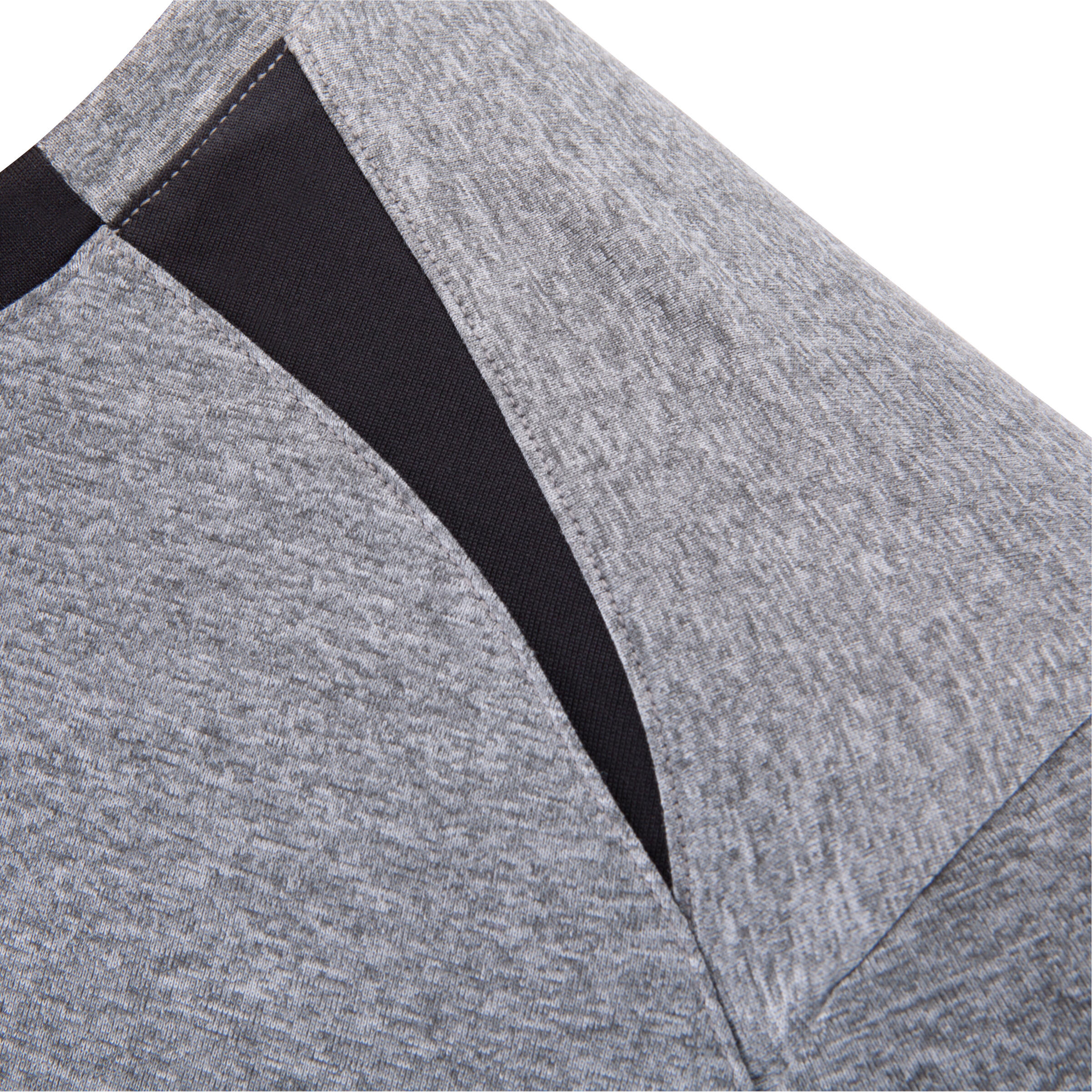 Breathe Light Fitness Print T-shirt - Light Mottled Grey 8/13