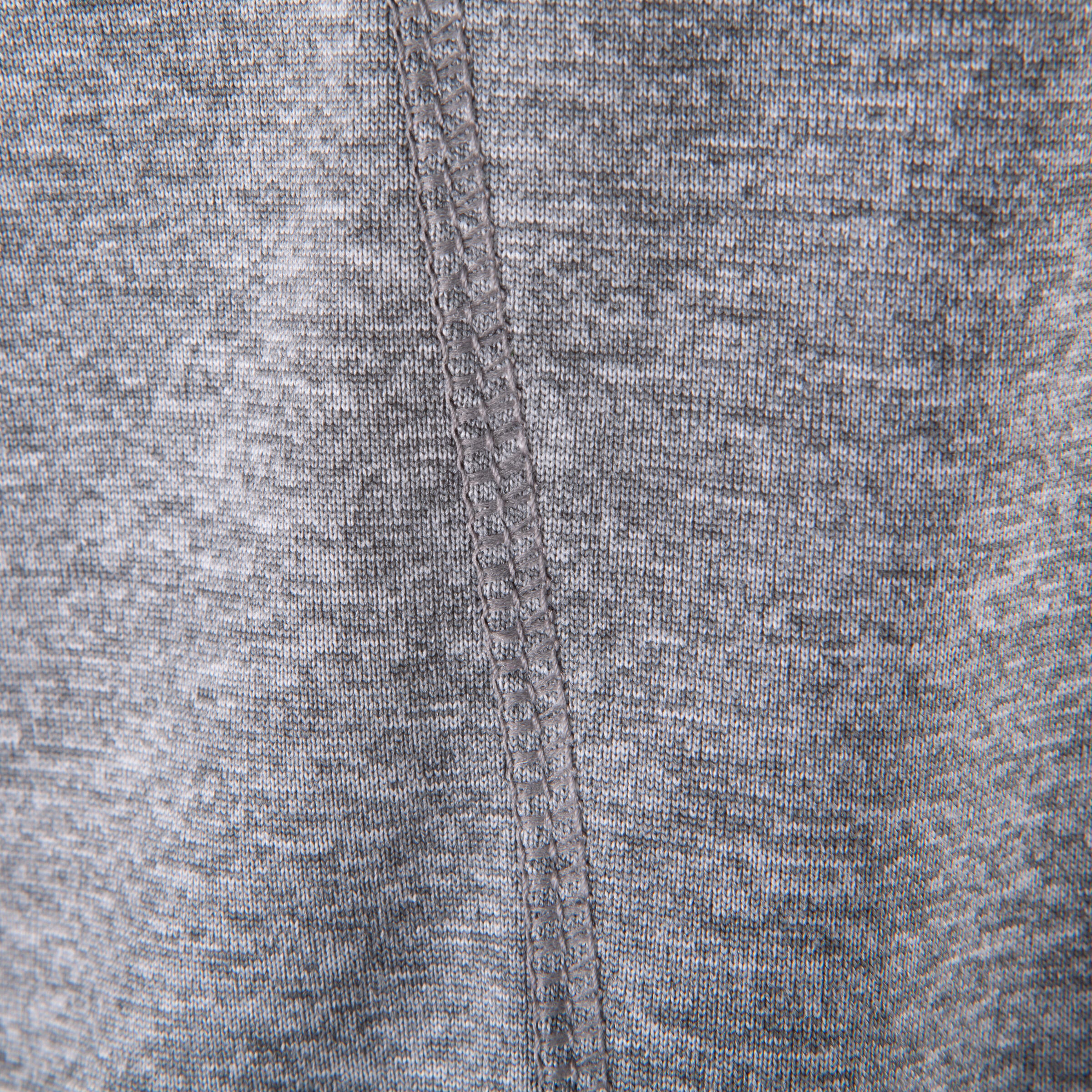 Breathe Light Fitness Print T-shirt - Light Mottled Grey 9/13