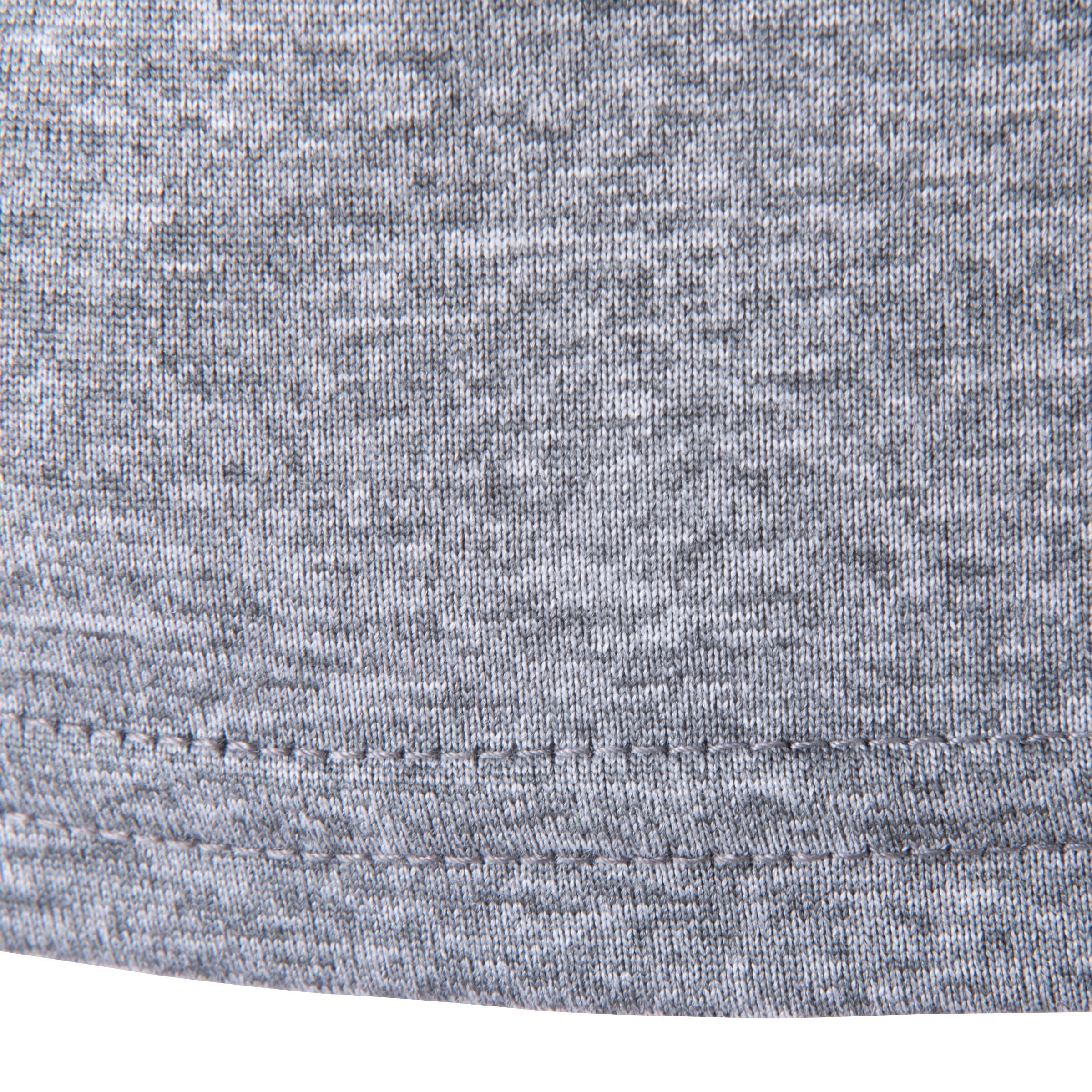 Breathe Light Fitness Print T-shirt - Light Mottled Grey 6/13