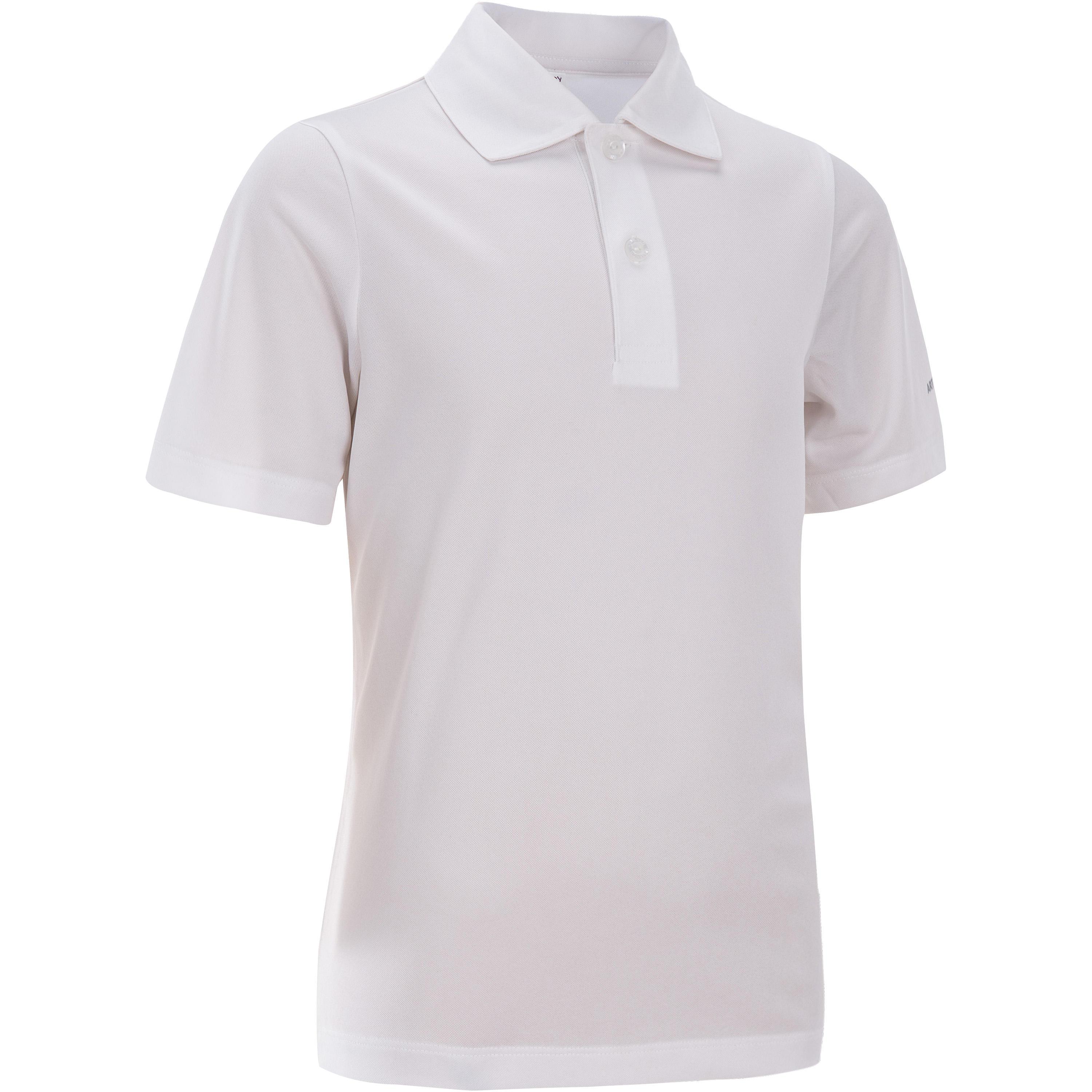 white tennis polo