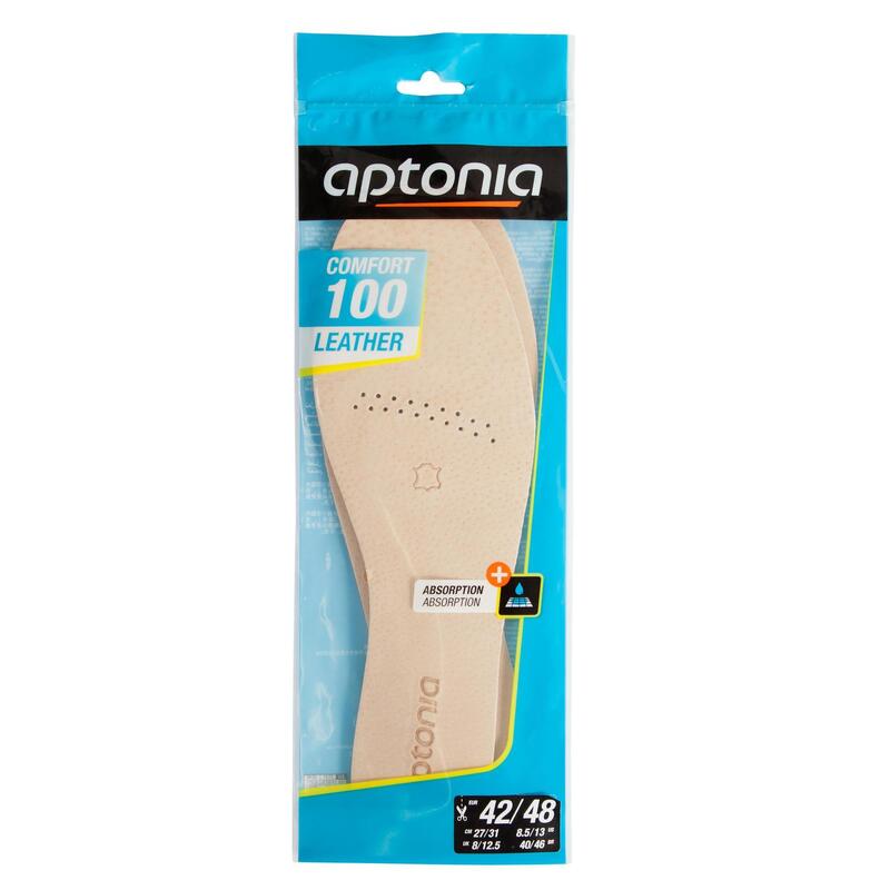 Walk 100 Leather Insoles - Brown