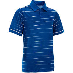 POLO JUNIOR 730 BLEU TENNIS BADMINTON PADEL PING PONG SQUASH