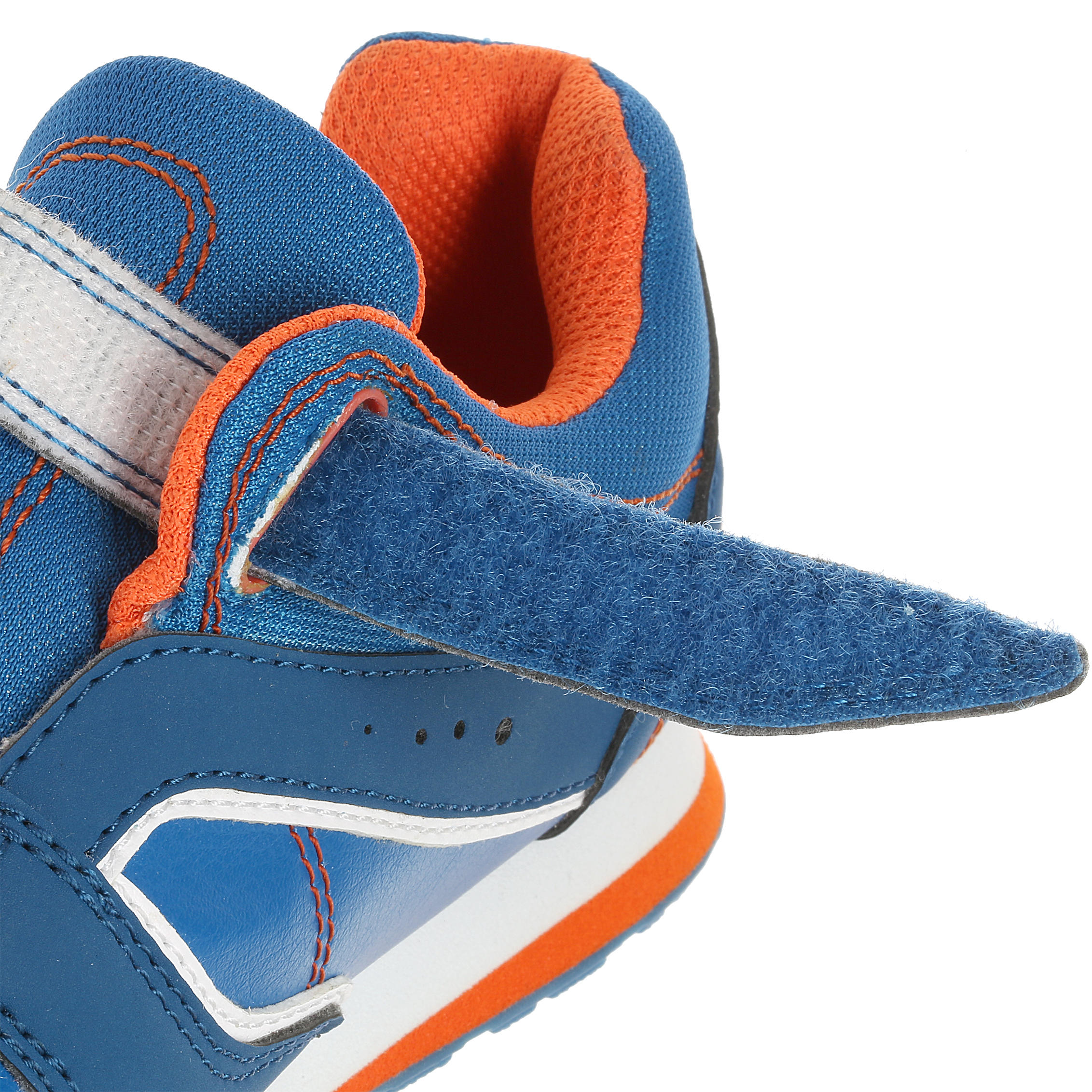 Chaussures marche et sport à l'école enfant Skuli 2 bleu / orange 4/23
