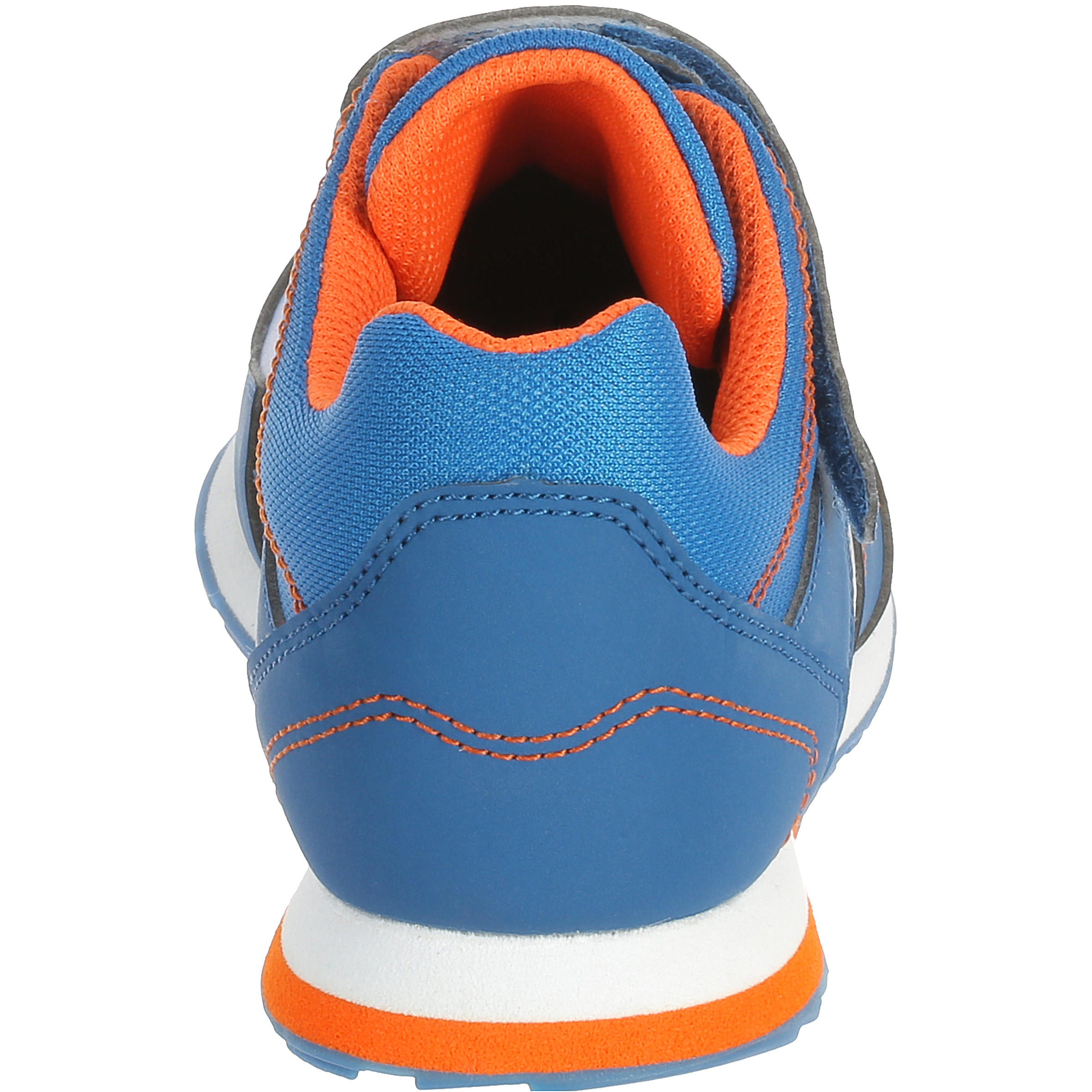Chaussures marche et sport à l'école enfant Skuli 2 bleu / orange 6/23
