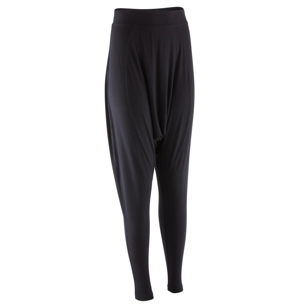Women's harem dancing trousers - black