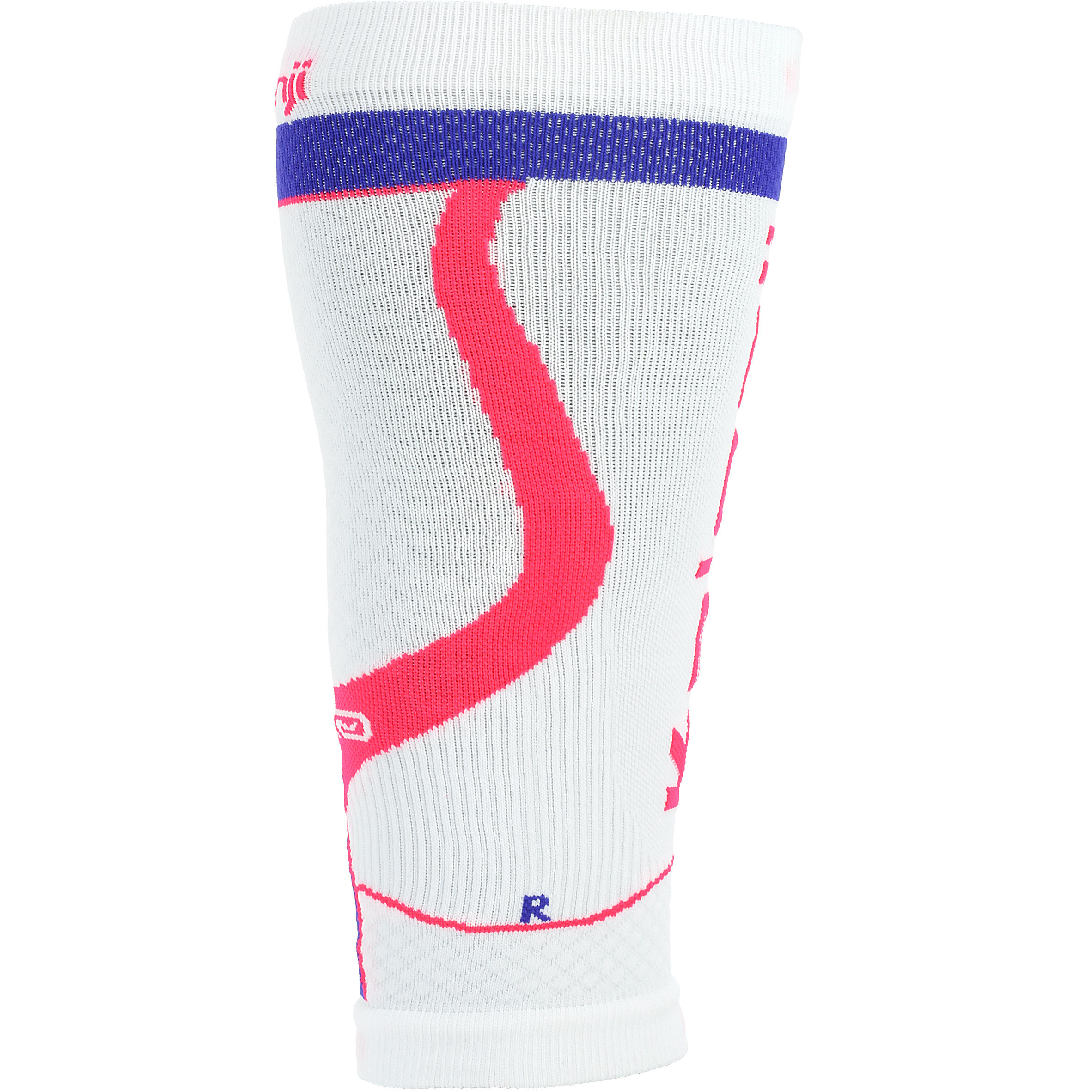 KANERGY RUNNING LEG SLEEVES WHITE/PINK 2/7