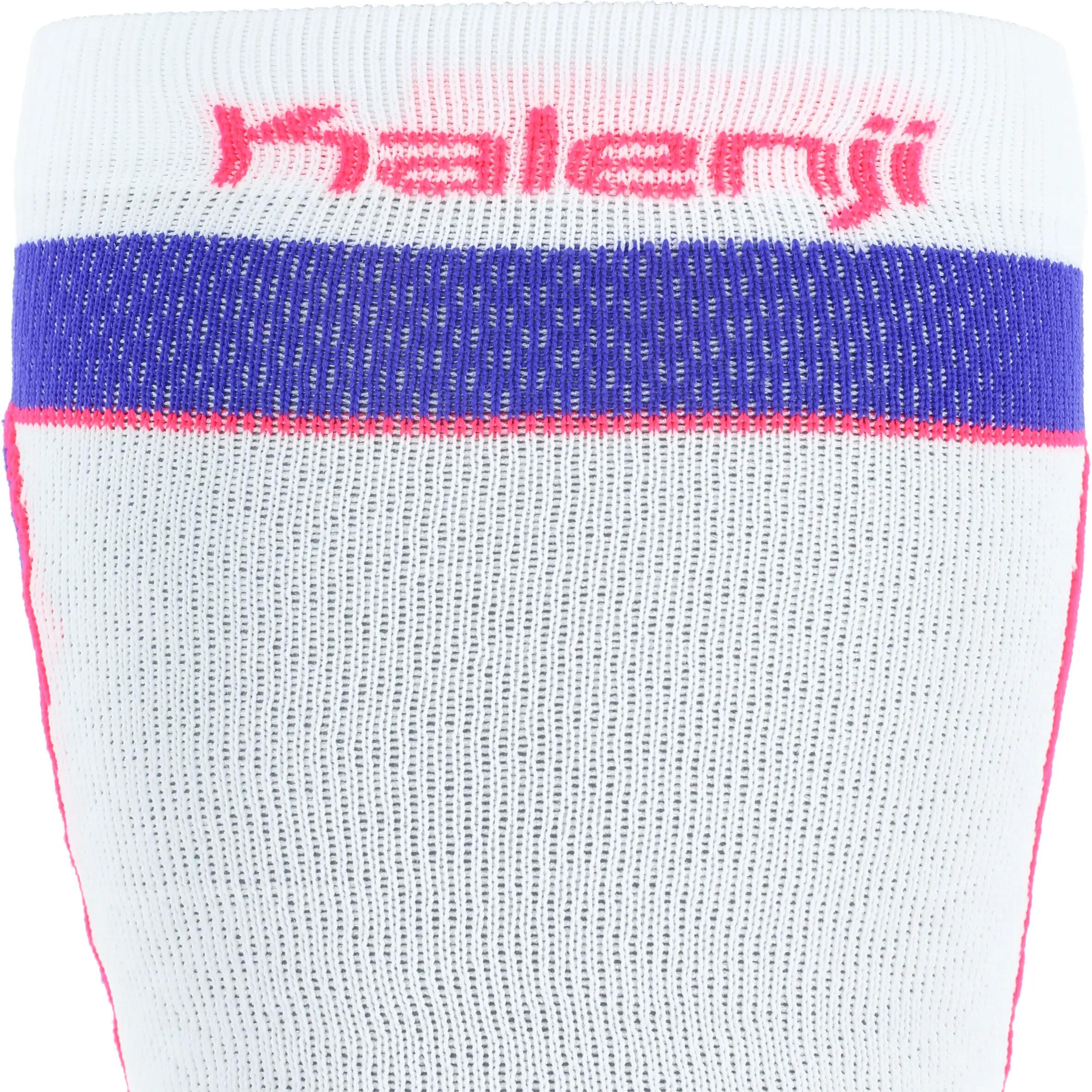 KANERGY RUNNING LEG SLEEVES WHITE/PINK 6/7