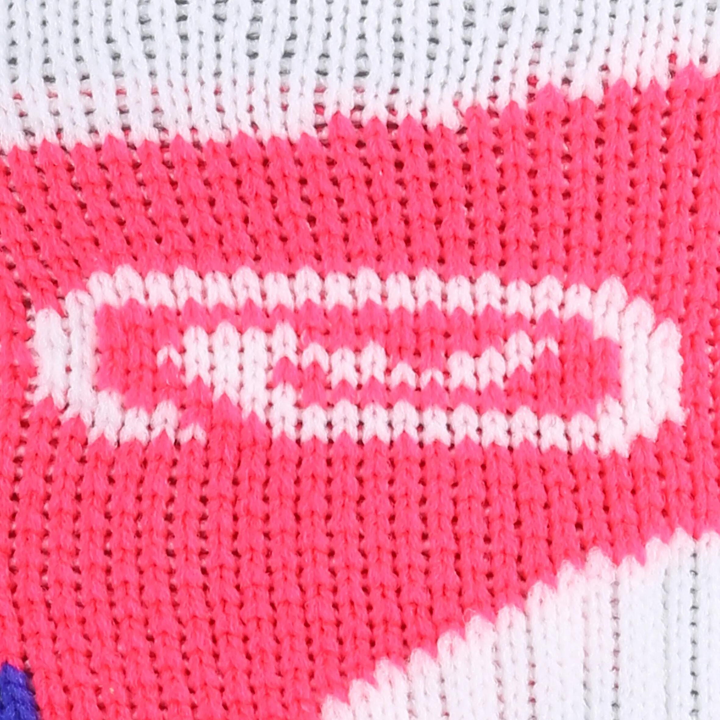 KANERGY RUNNING LEG SLEEVES WHITE/PINK 7/7