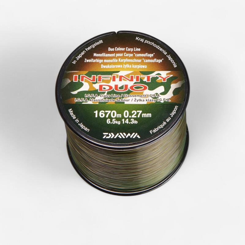 Fir Pescuit la Crap Infinity Duo Camo 27/100