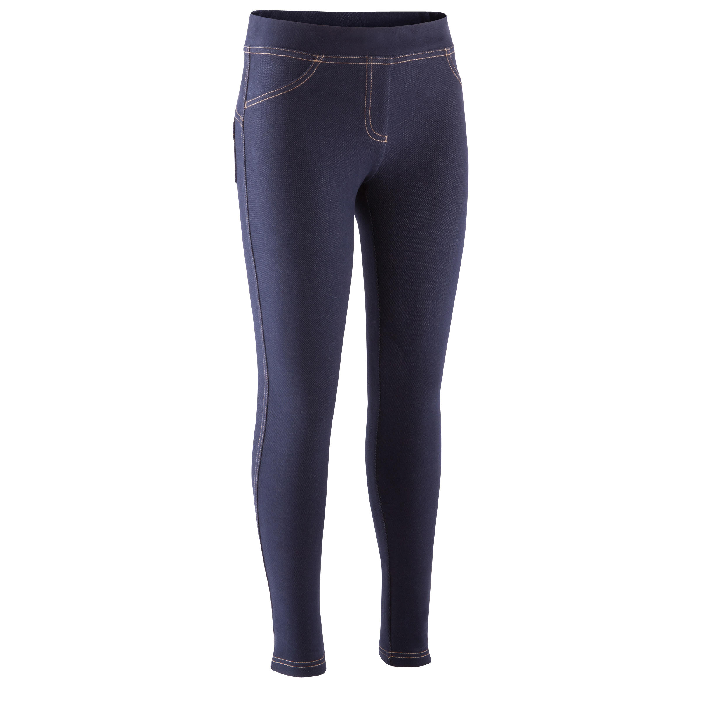 

Domyos Girls' Street Dance Denim Jeggings -  By DOMYOS | Decathlon