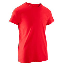 T-shirt gym garçon Sportee rouge