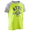 Boys' Gym T-shirt - Green/Grey