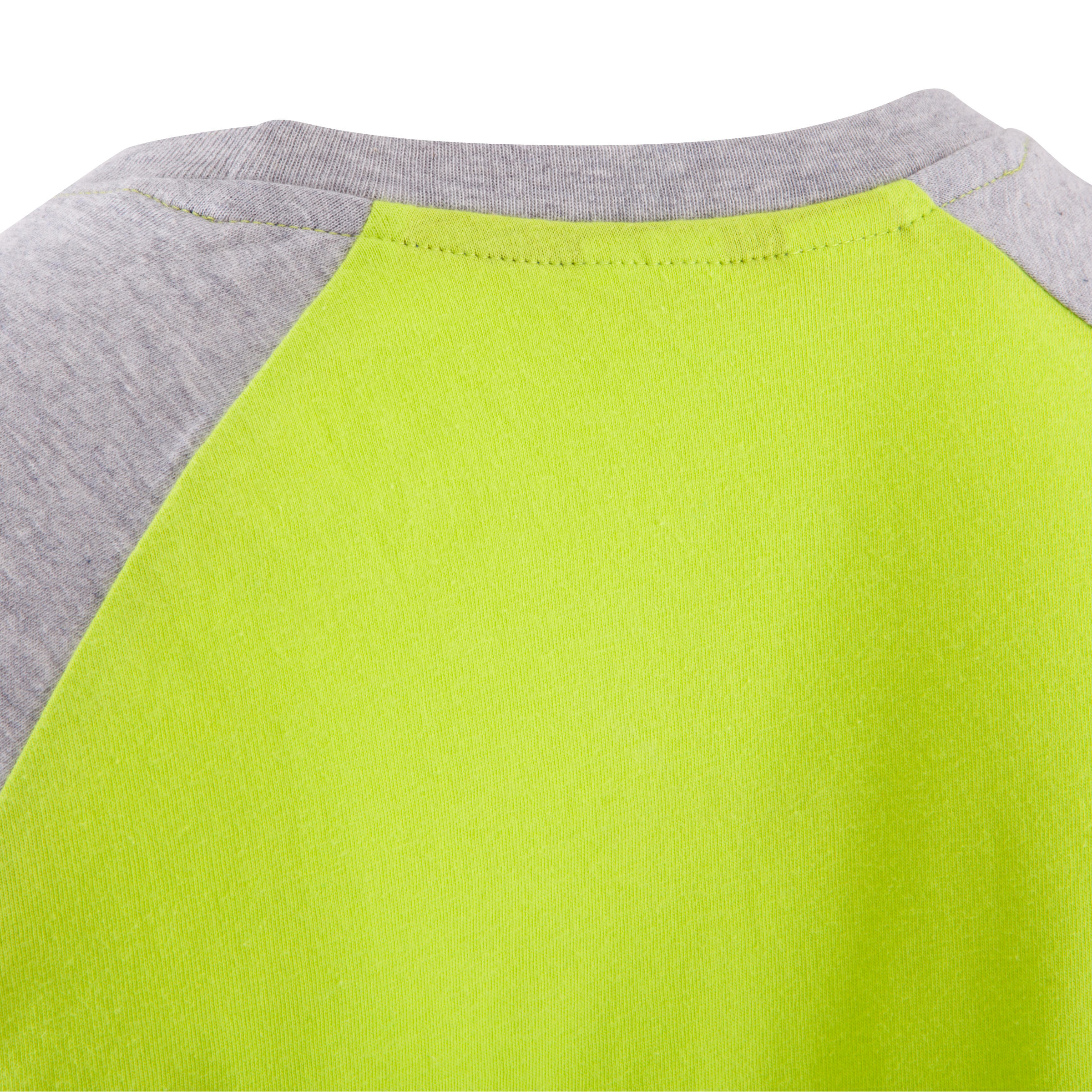 Boys' Gym T-shirt - Green/Grey 3/12
