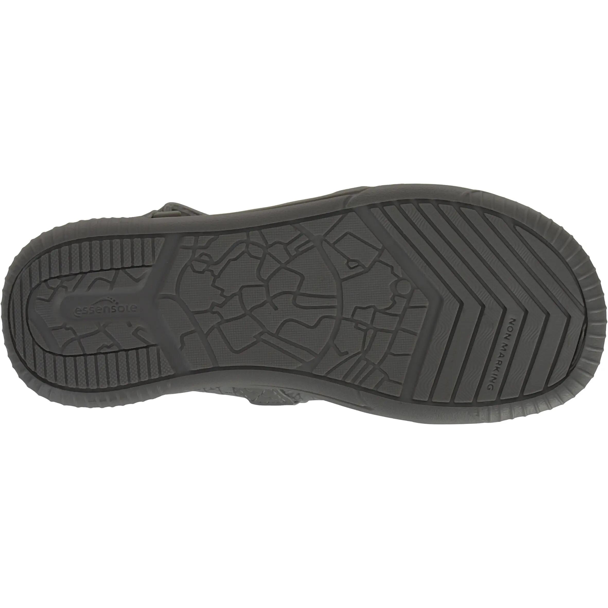 Baomiss children's everyday walking ballerina pumps - grey/pink 4/10
